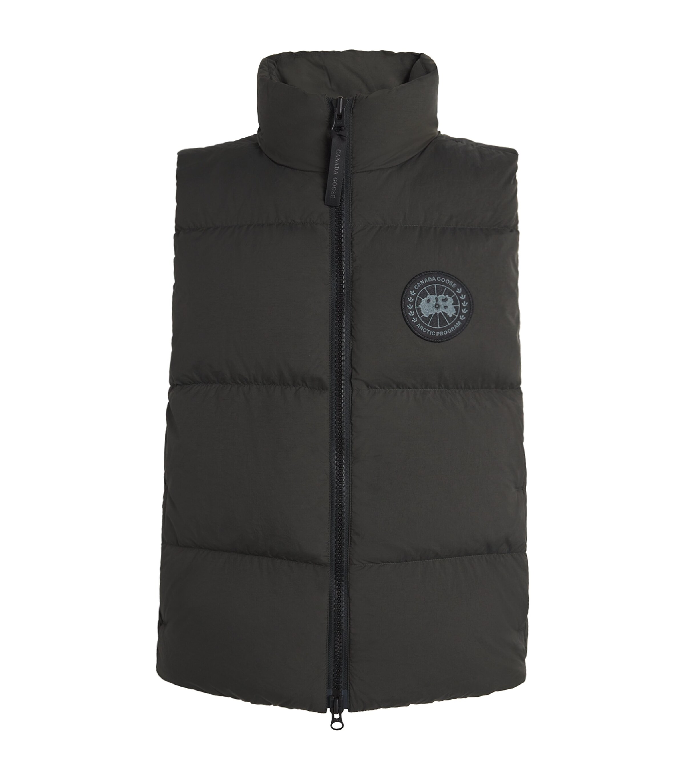 Canada Goose Puffer Lawrence Gilet In Grey