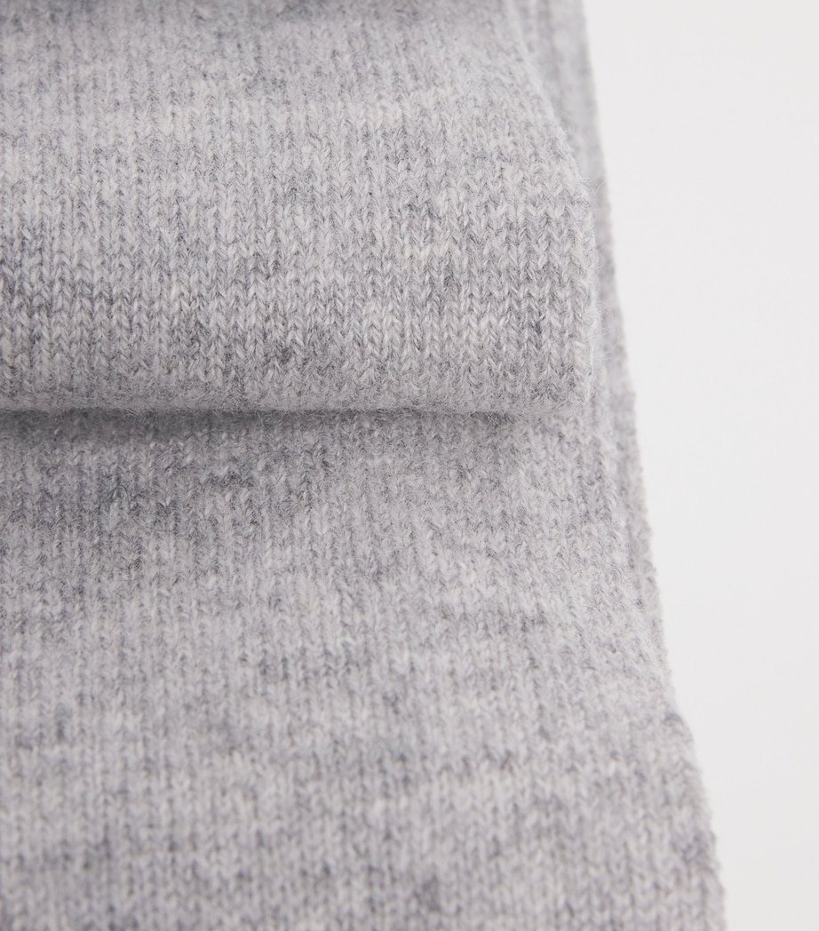 Cashmere Pure Scarf 3223 LT HEATHER Image 4