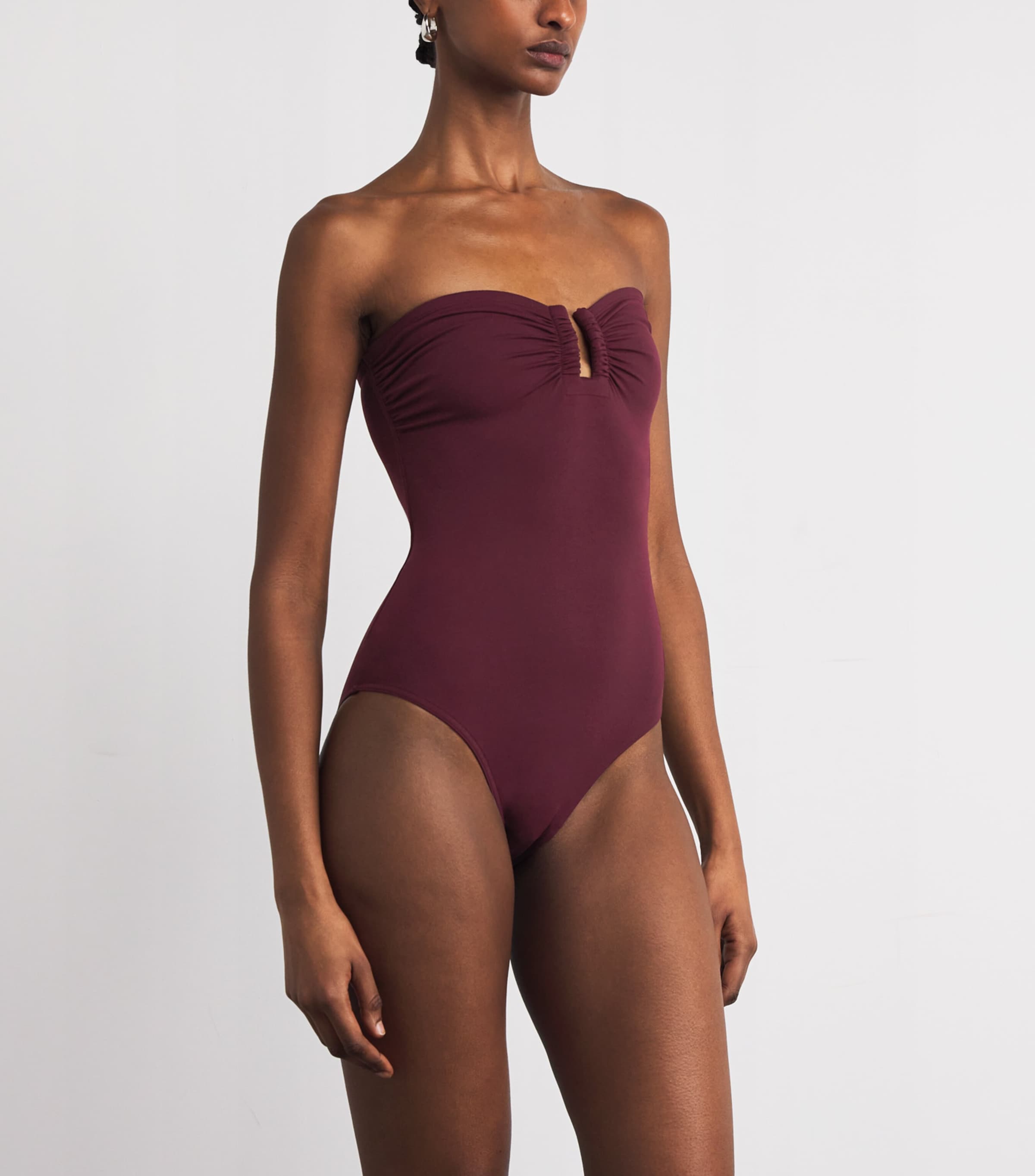 Strapless Cassiopée Swimsuit QUETSCHE Image 2