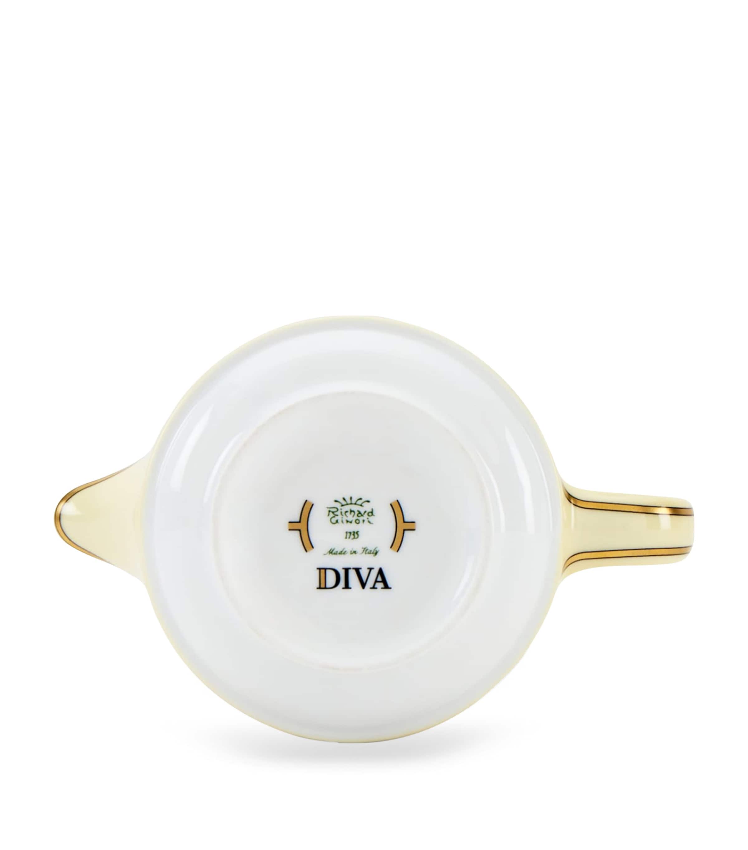 Porcelain Colonna Diva Giallo Milk Jug (300ml) G00134901 Image 3