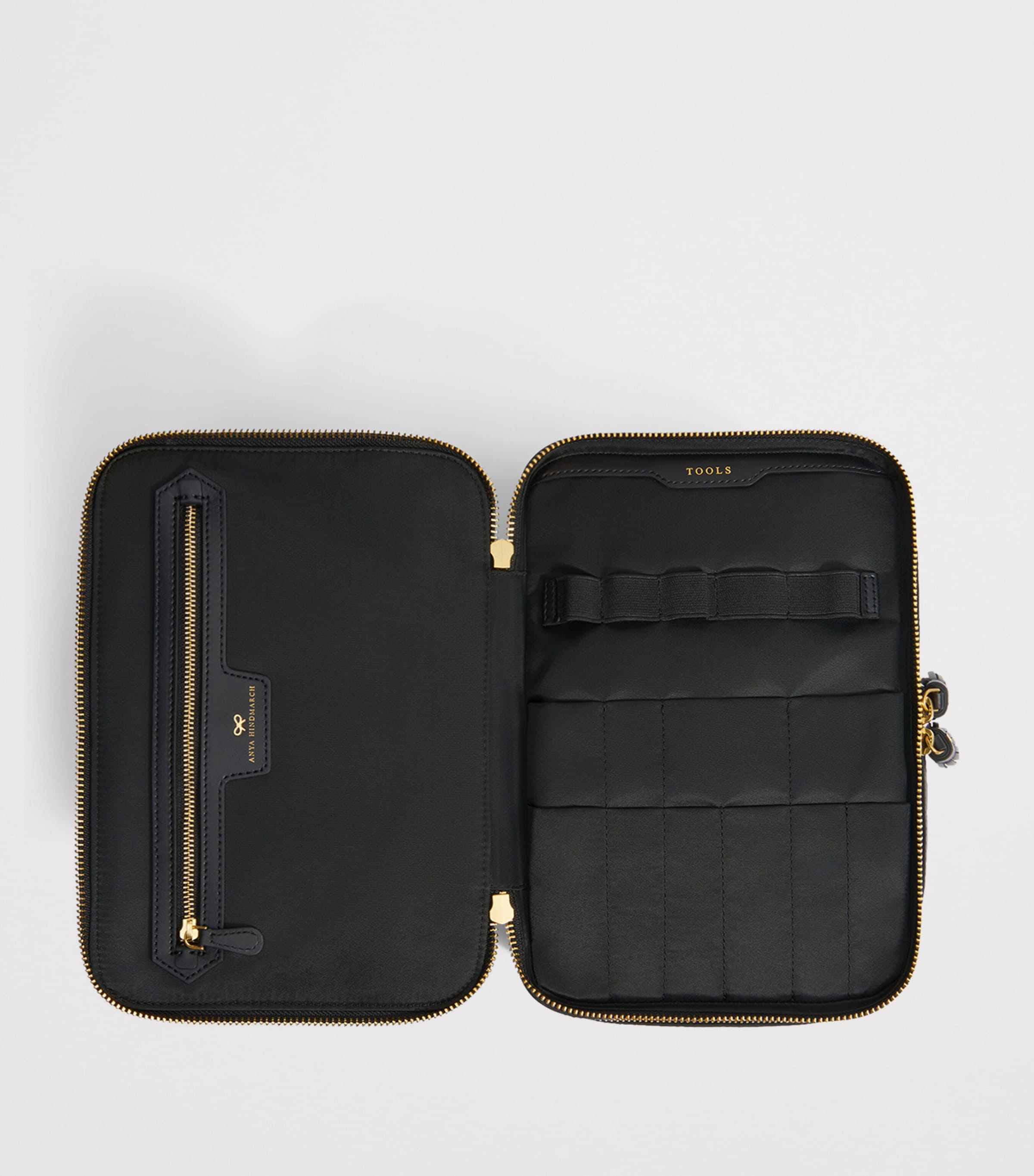 Jacquard Logo Vanity Kit Bag BLACK Image 5