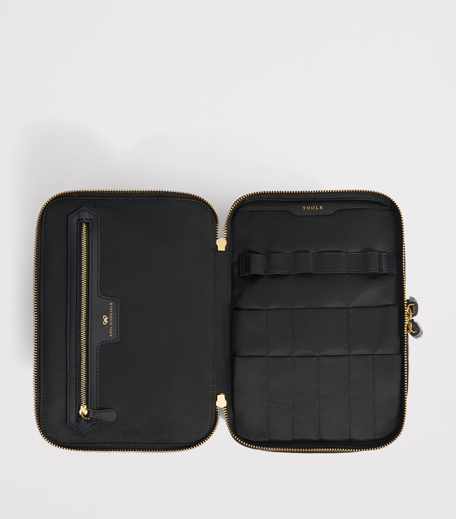 Jacquard Logo Vanity Kit Bag BLACK Image 5