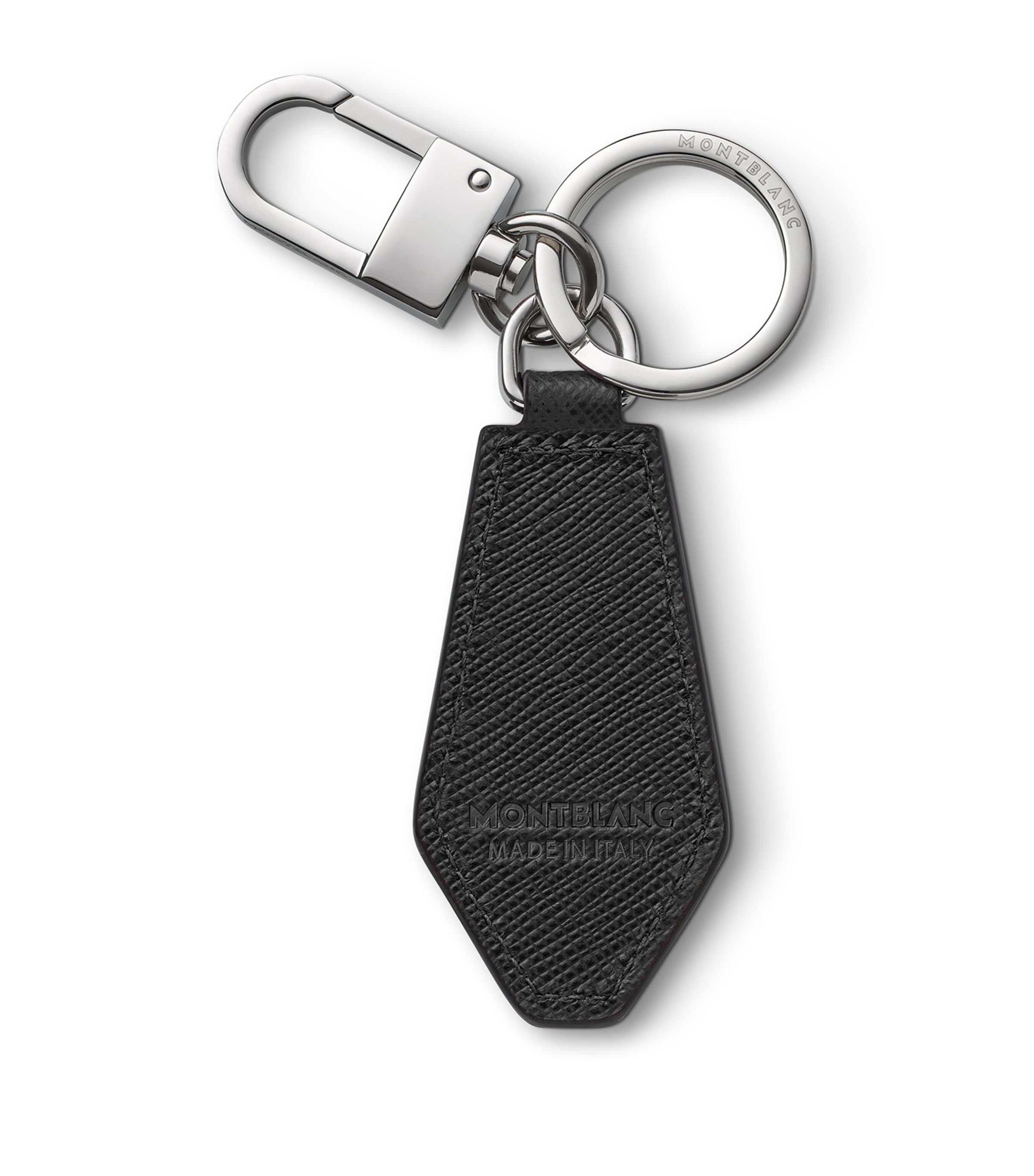 Montblanc Leather Sartorial Key Fob Black Image 2