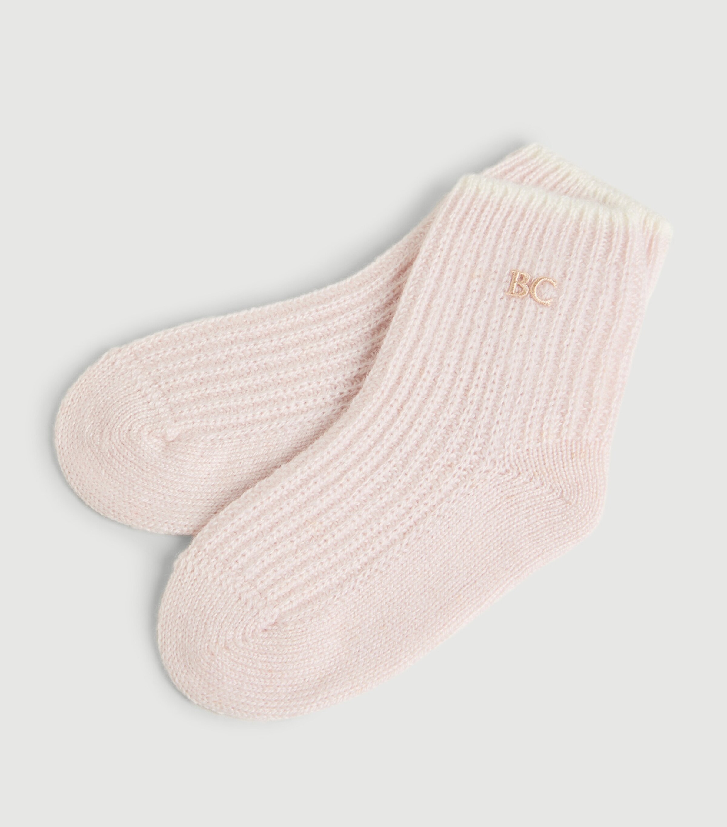 Brunello Cucinelli Kids Cashmere Rib Beanie, Mittens and Socks Set Image 3
