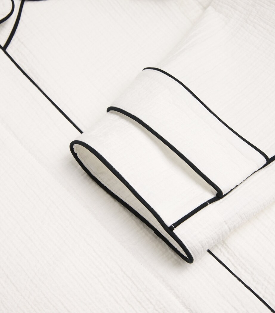 Cotton Bomber Jacket 033MARSHMALLOW Image 5