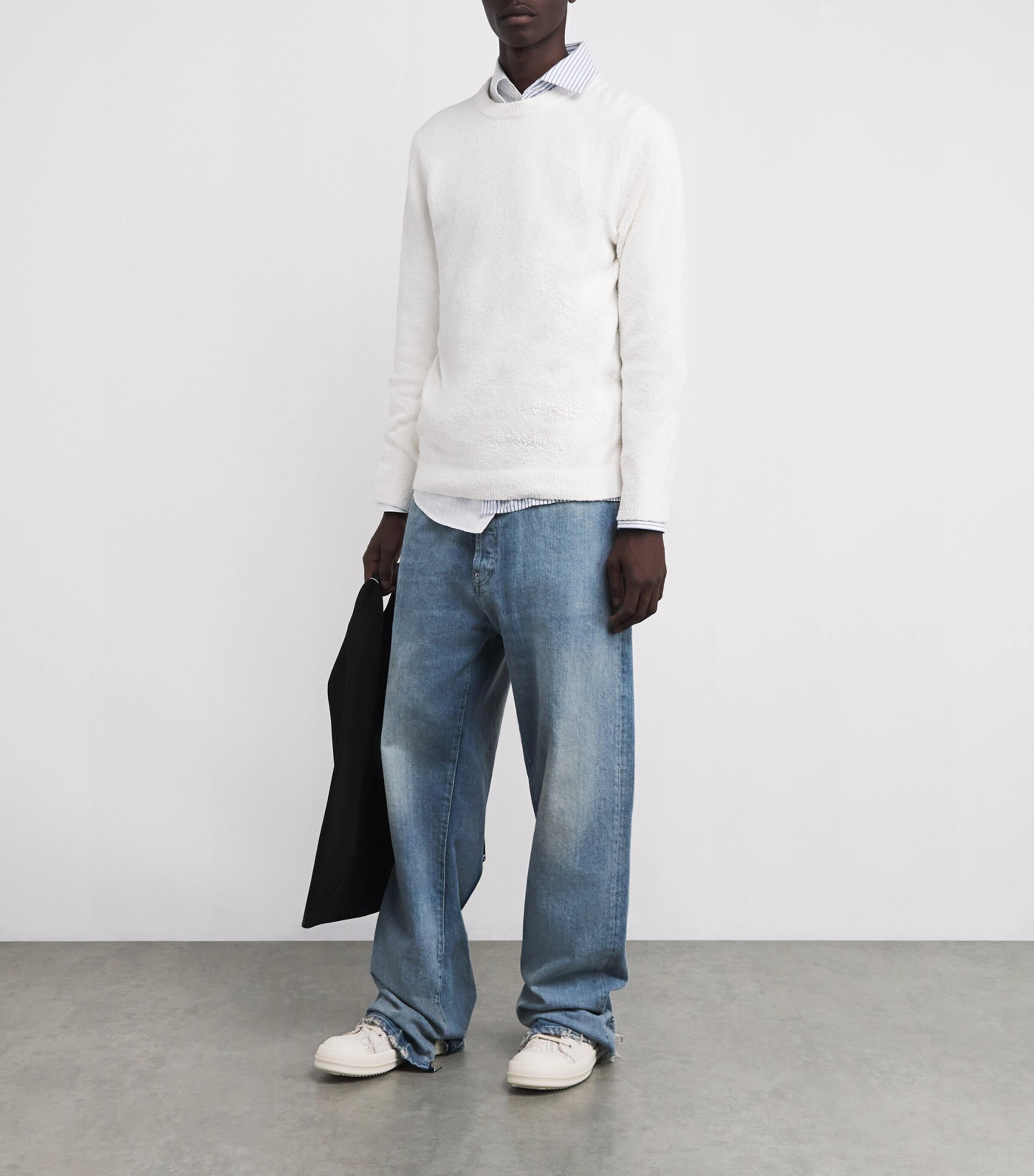 Maison Margiela Mens Straight Jeans Blue Image 2