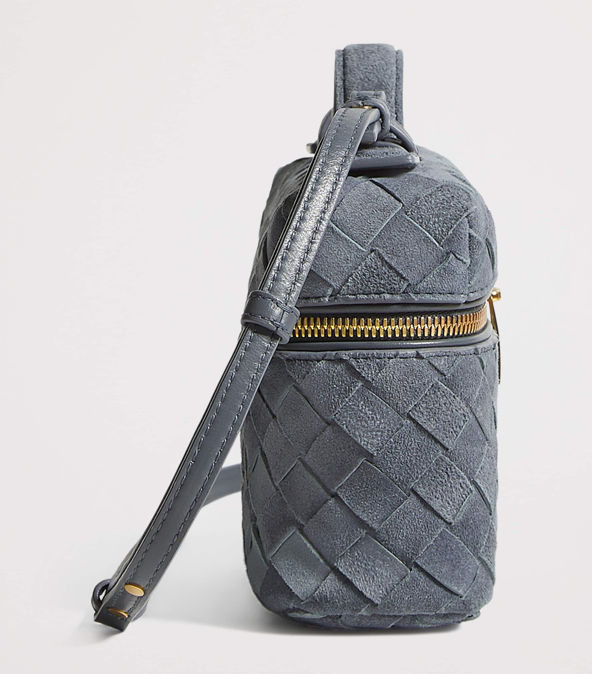 Bottega Veneta Suede Bang Bang Vanity Case Bag Image 4