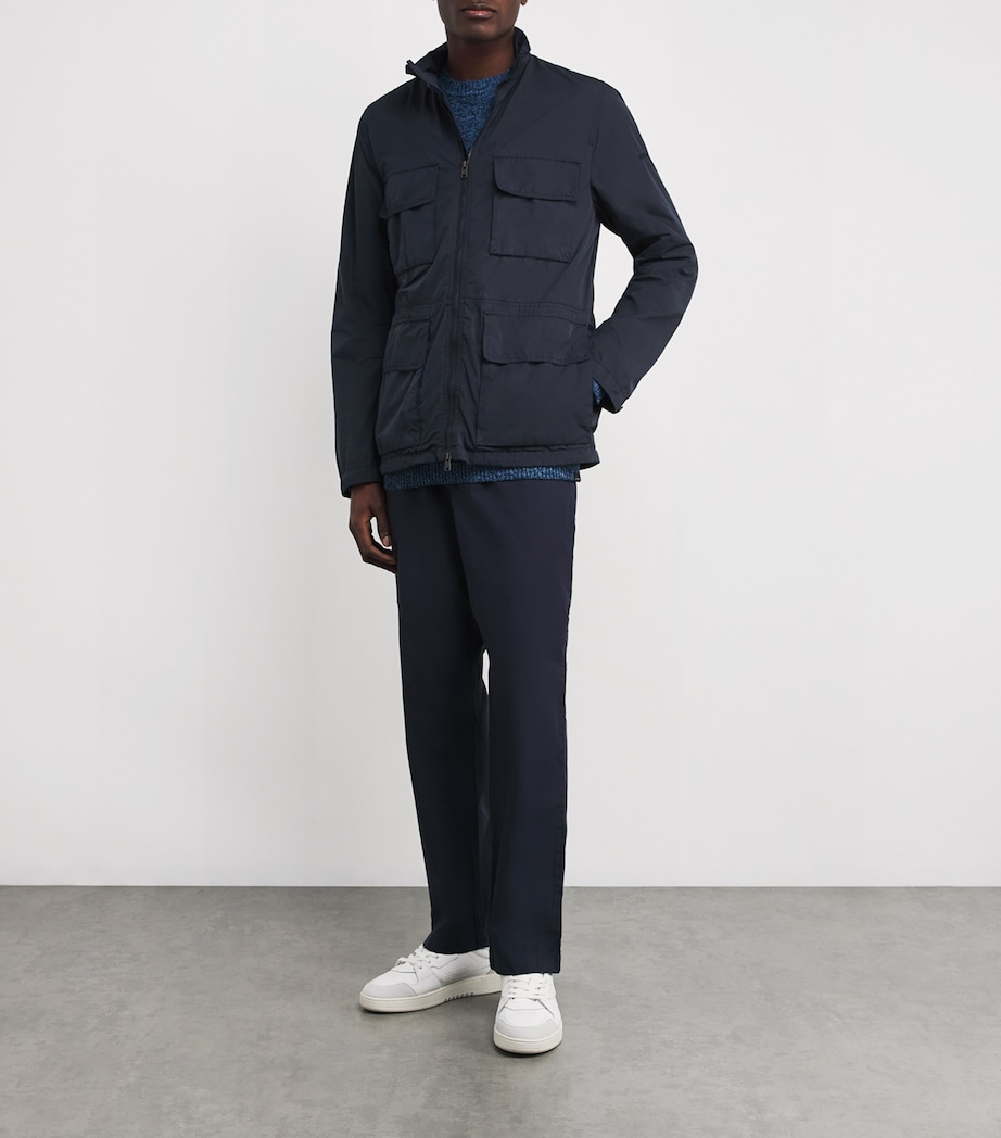 Garment-Dyed Field Jacket 3989-MELTON BLUE Image 2