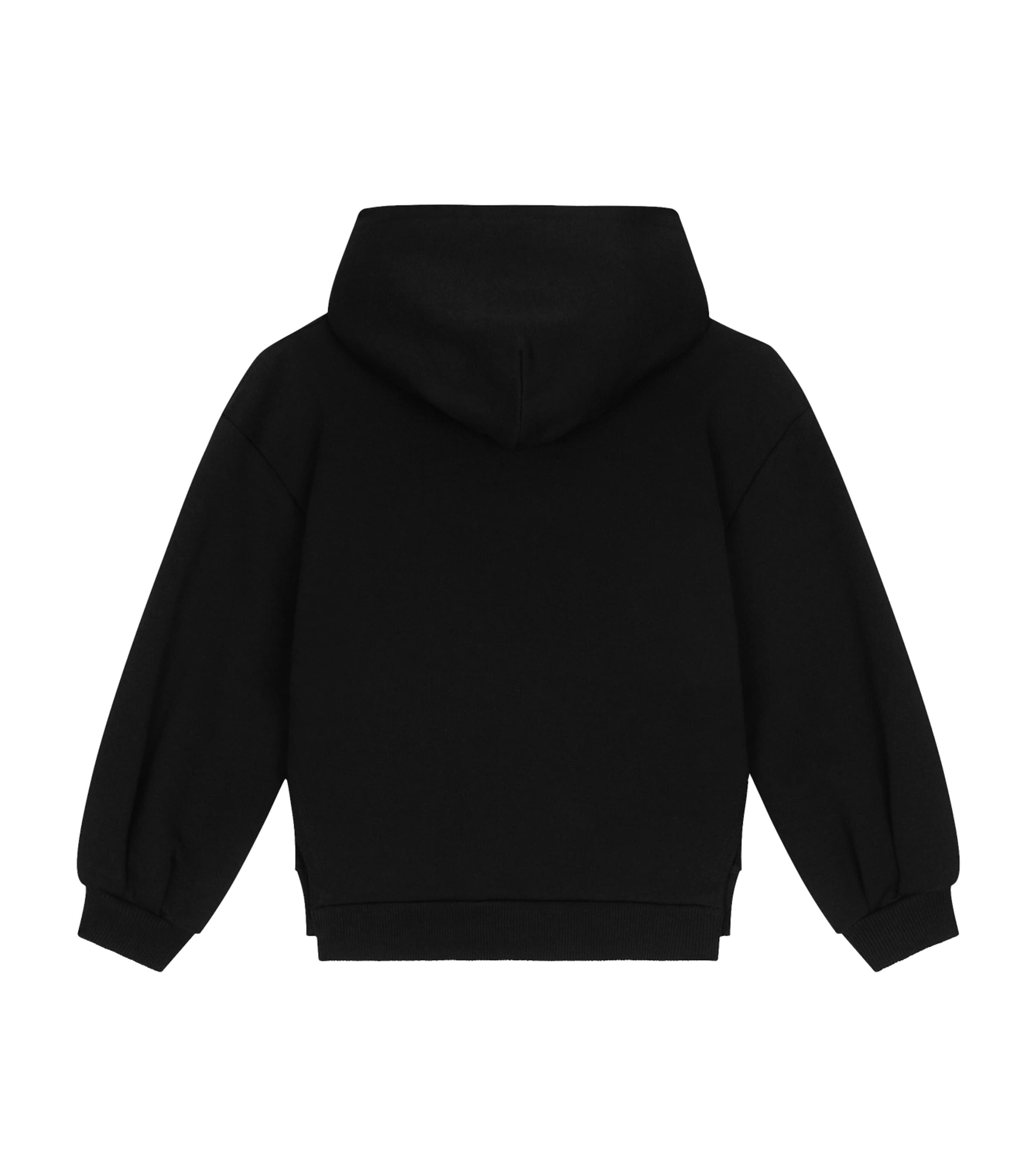 Logo Plaque Hoodie (2-6 Years) N0000-BLACK Image 2