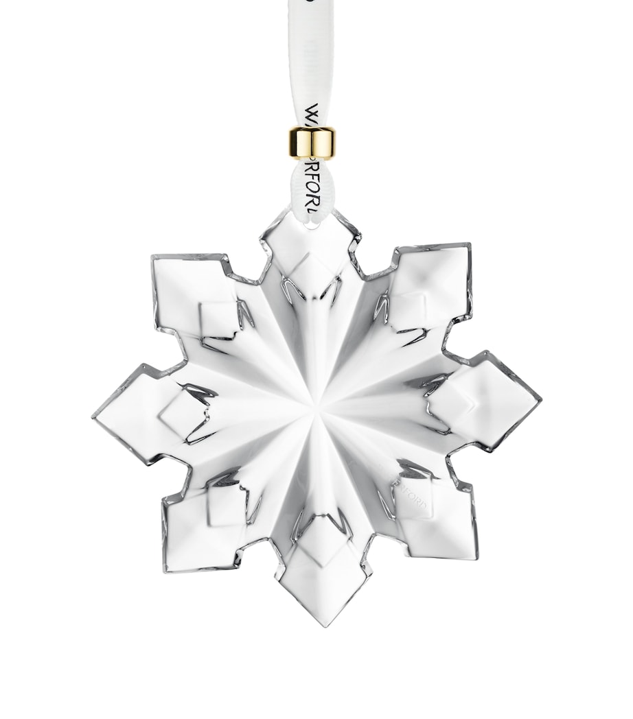 2025 Annual Snowcrystal Tree Decoration TRANSPARENT Image 3