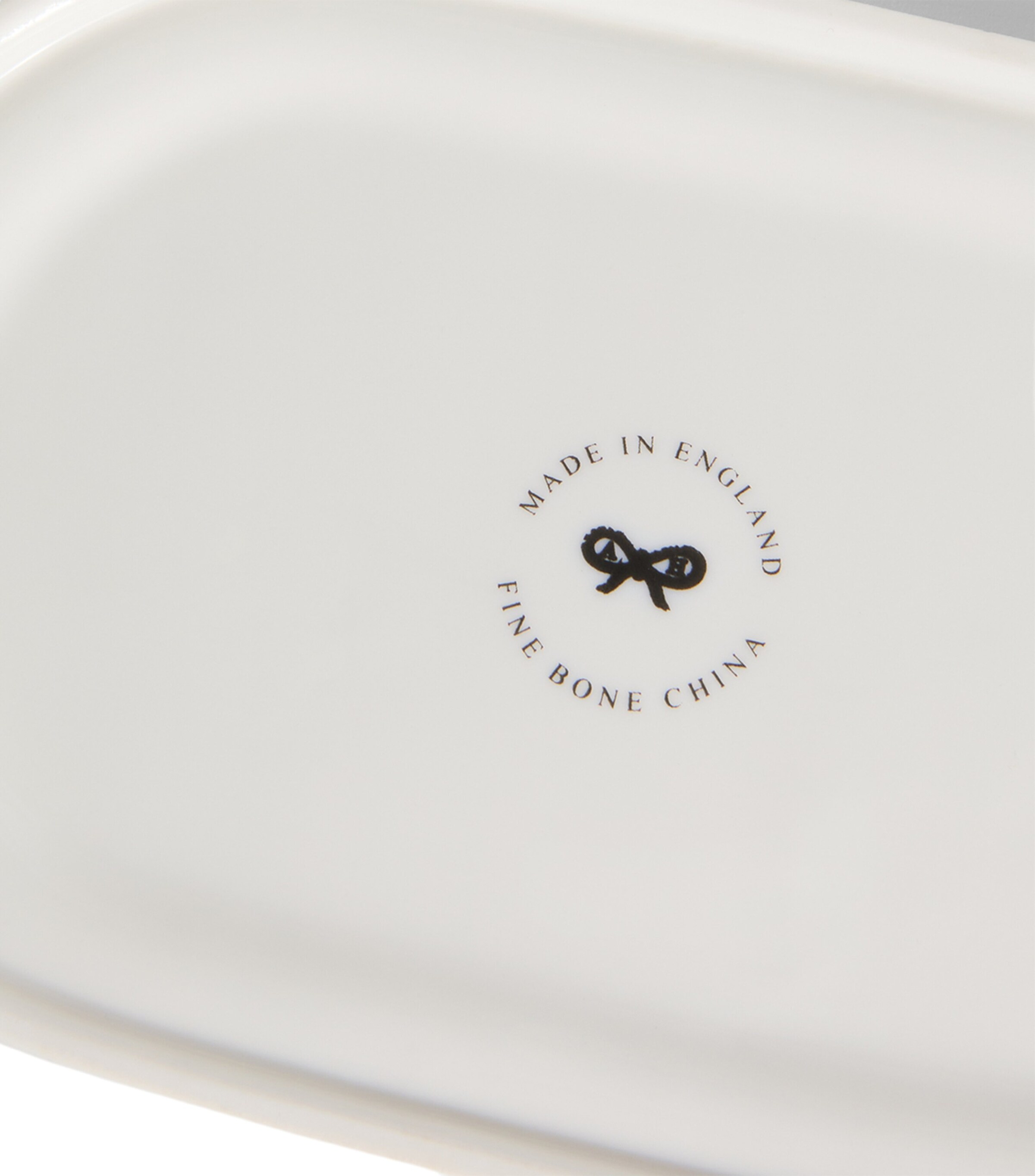 Anya Hindmarch Bone China Butter Dish White Image 5