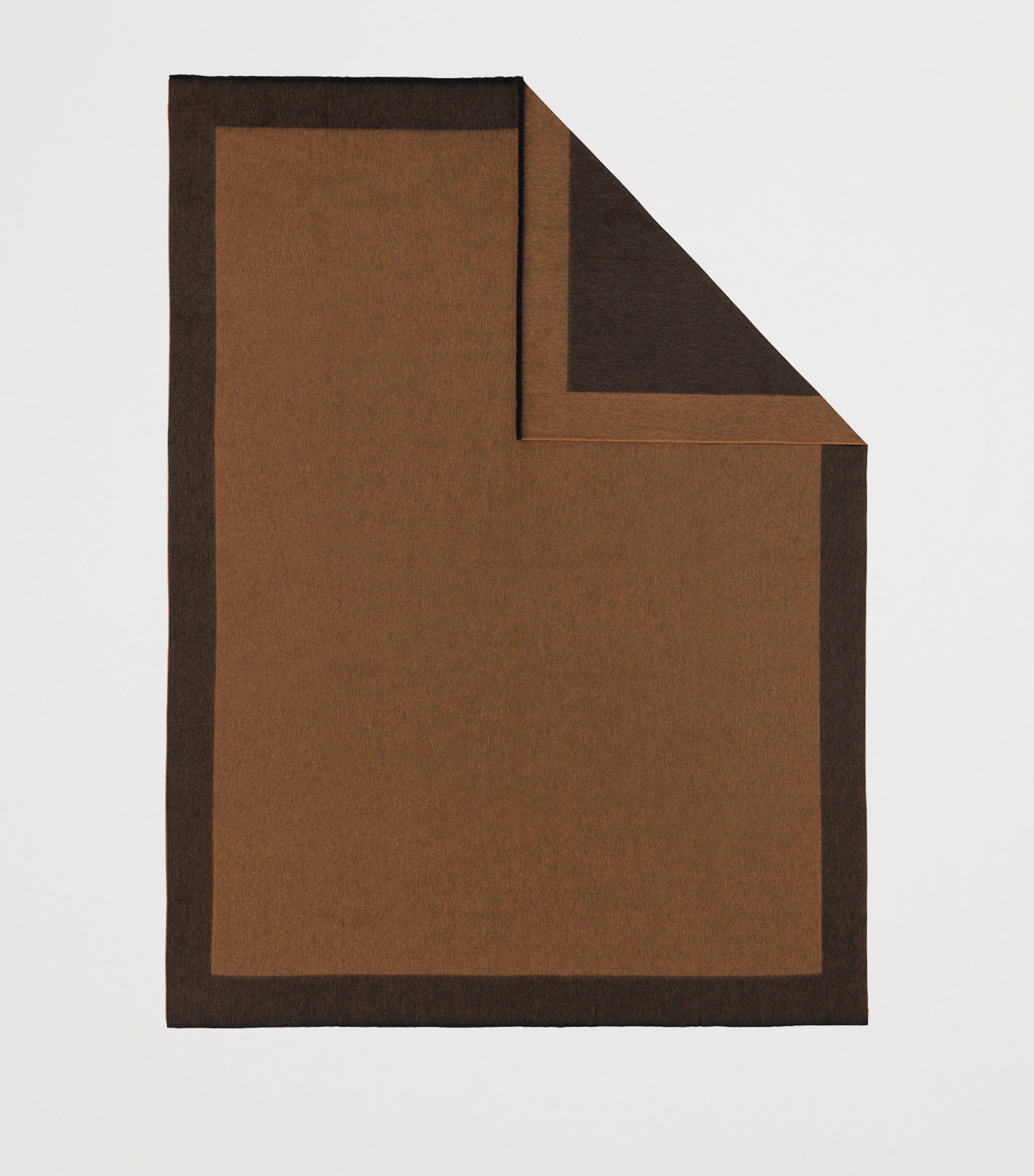 Cashmere Arran Border Throw (150cm x 200cm) VICUNA Image 2