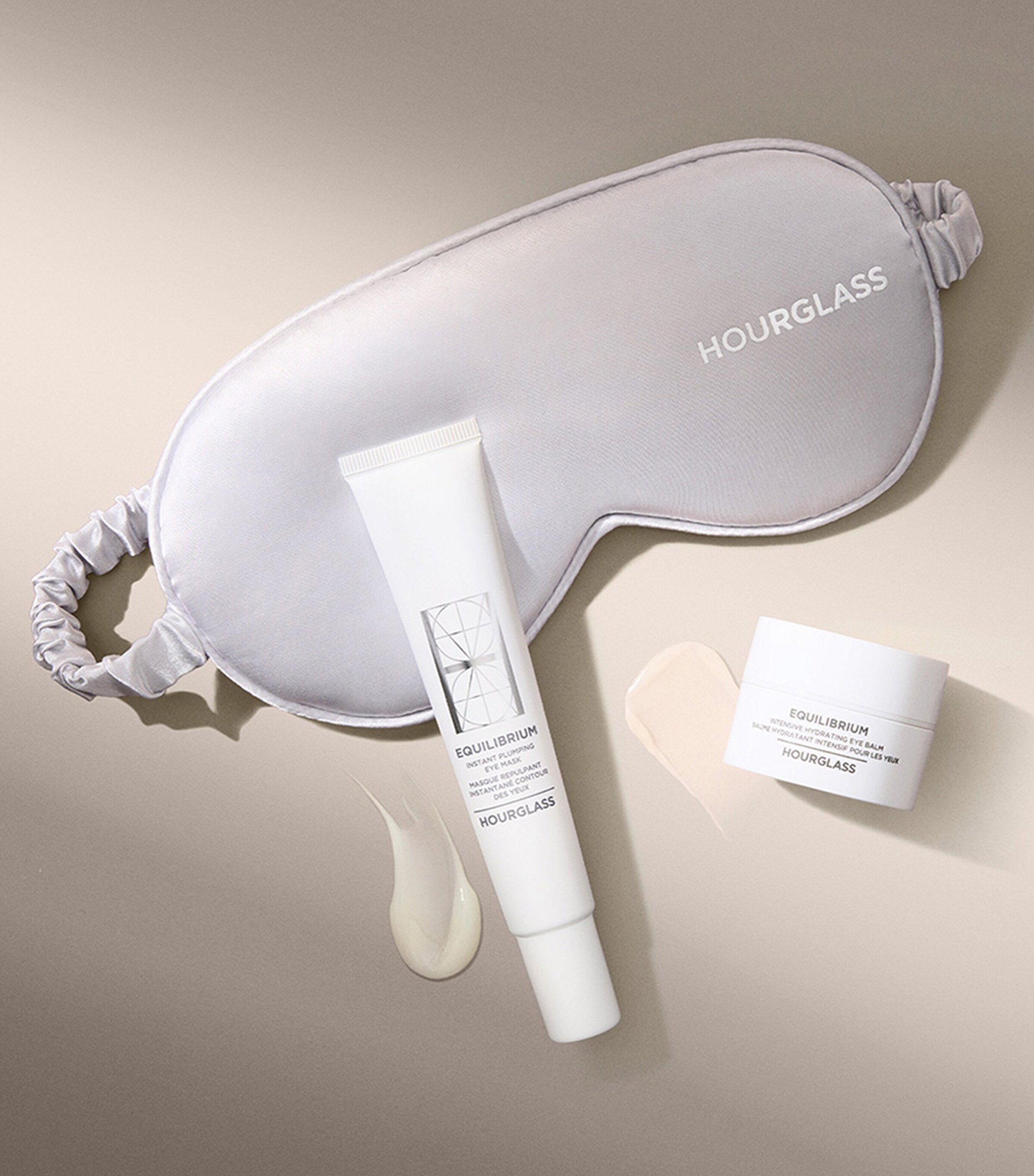 Hourglass Equilibrium Skincare Eye Essentials Duo with Satin Sleep Mask Image 2