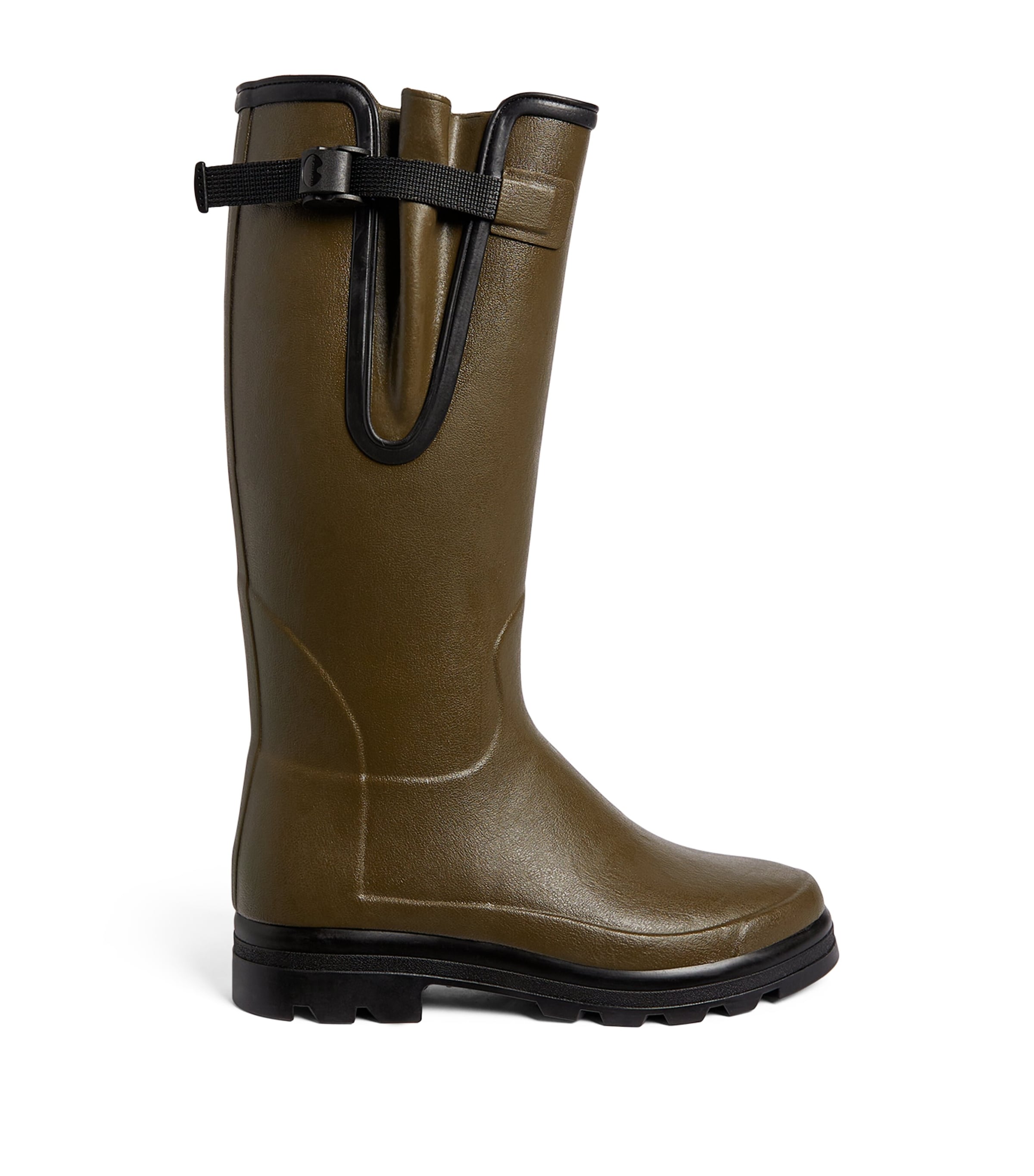 Le Chameau Neoprene-lined Vierzonord Wellington Boots In Green