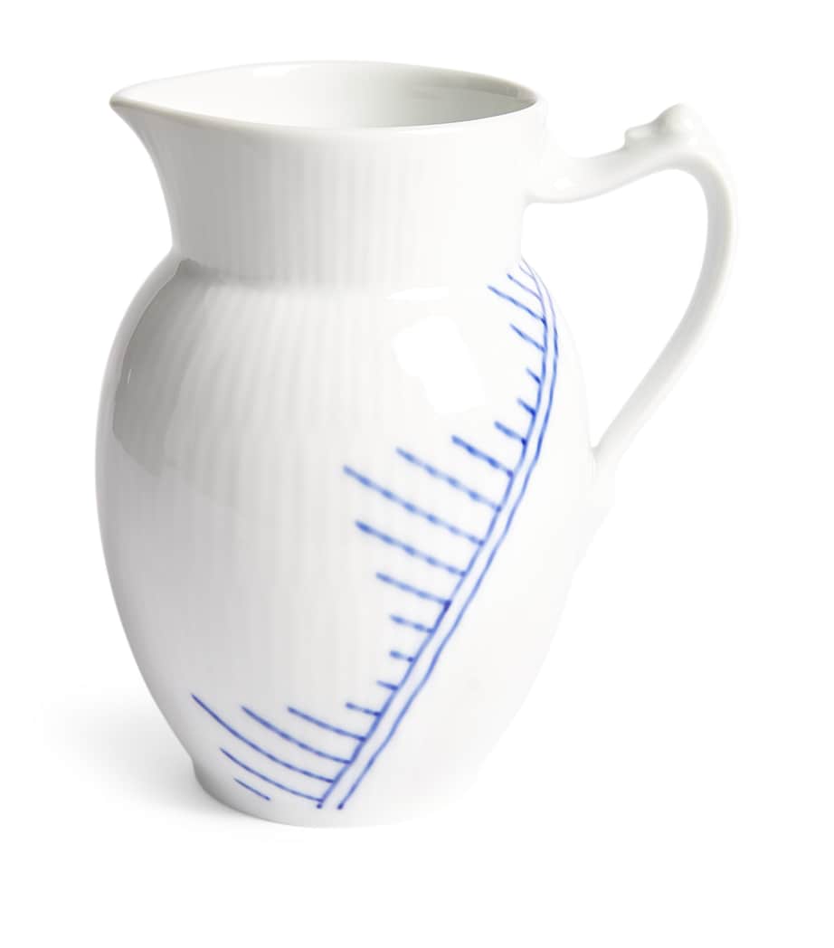 Blue Fluted Mega Jug BLUE Image 1