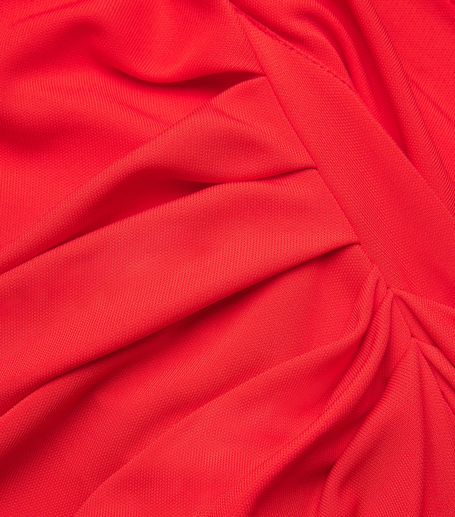 Jersey Draped Gown 1 CAYENNE Image 5