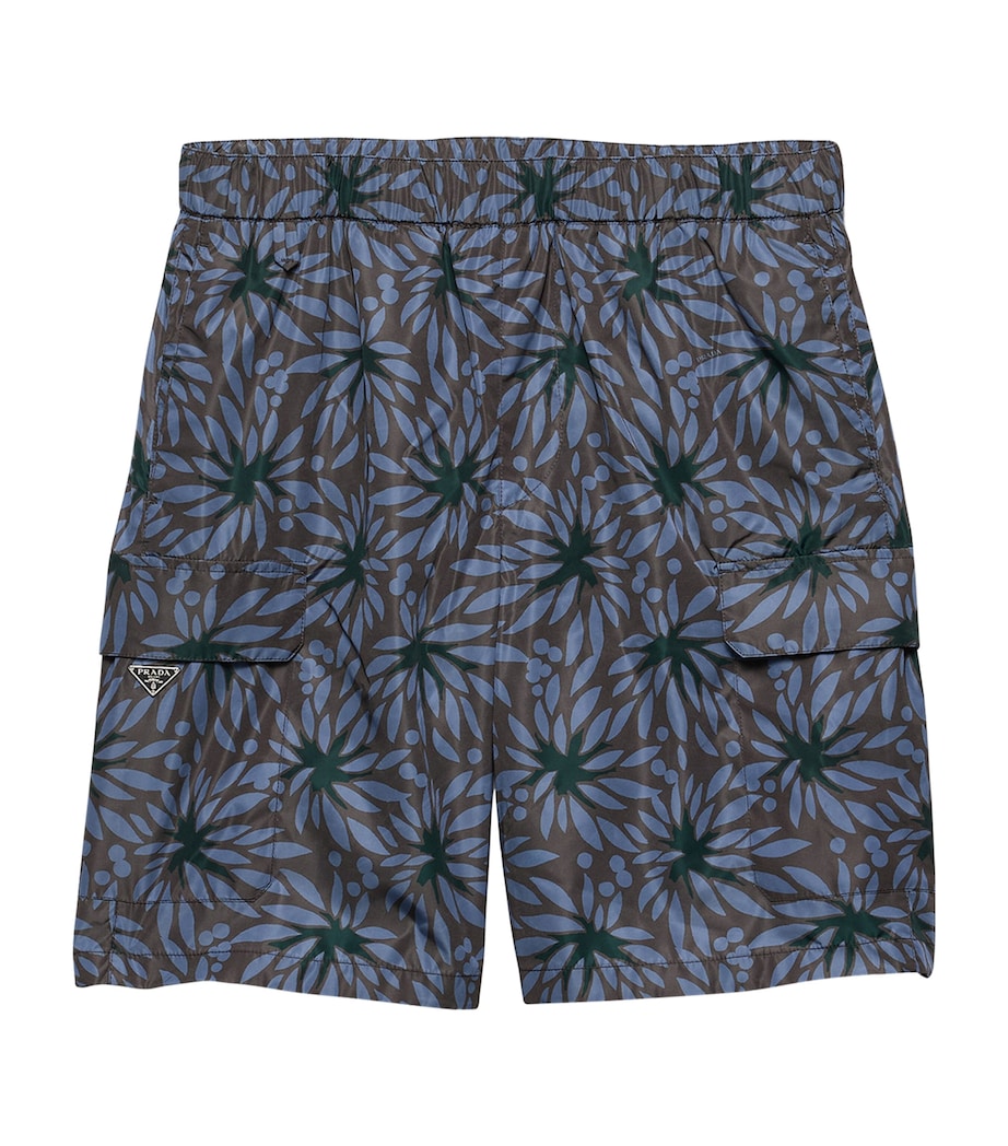 Prada Mens Re-Nylon Swim Trunks Image 1