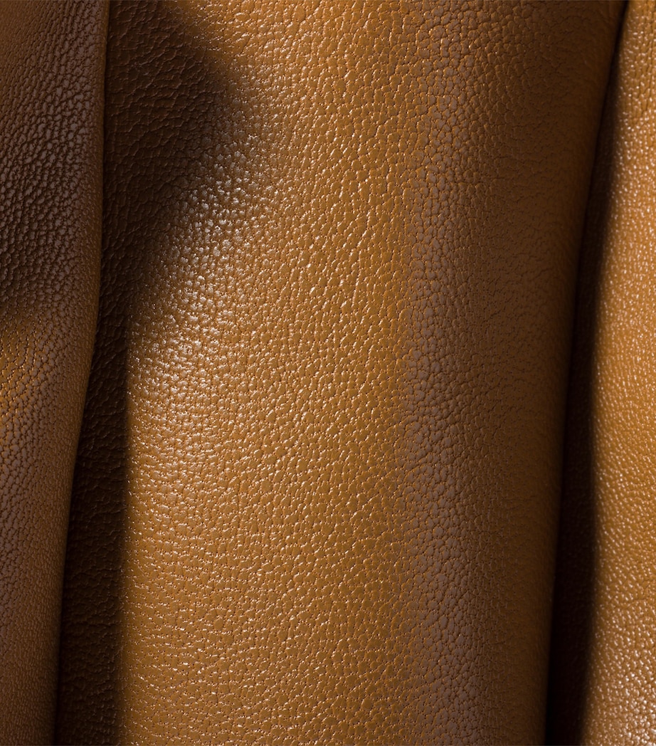 Leather Solitaire Top-Handle Bag F0039 Image 7