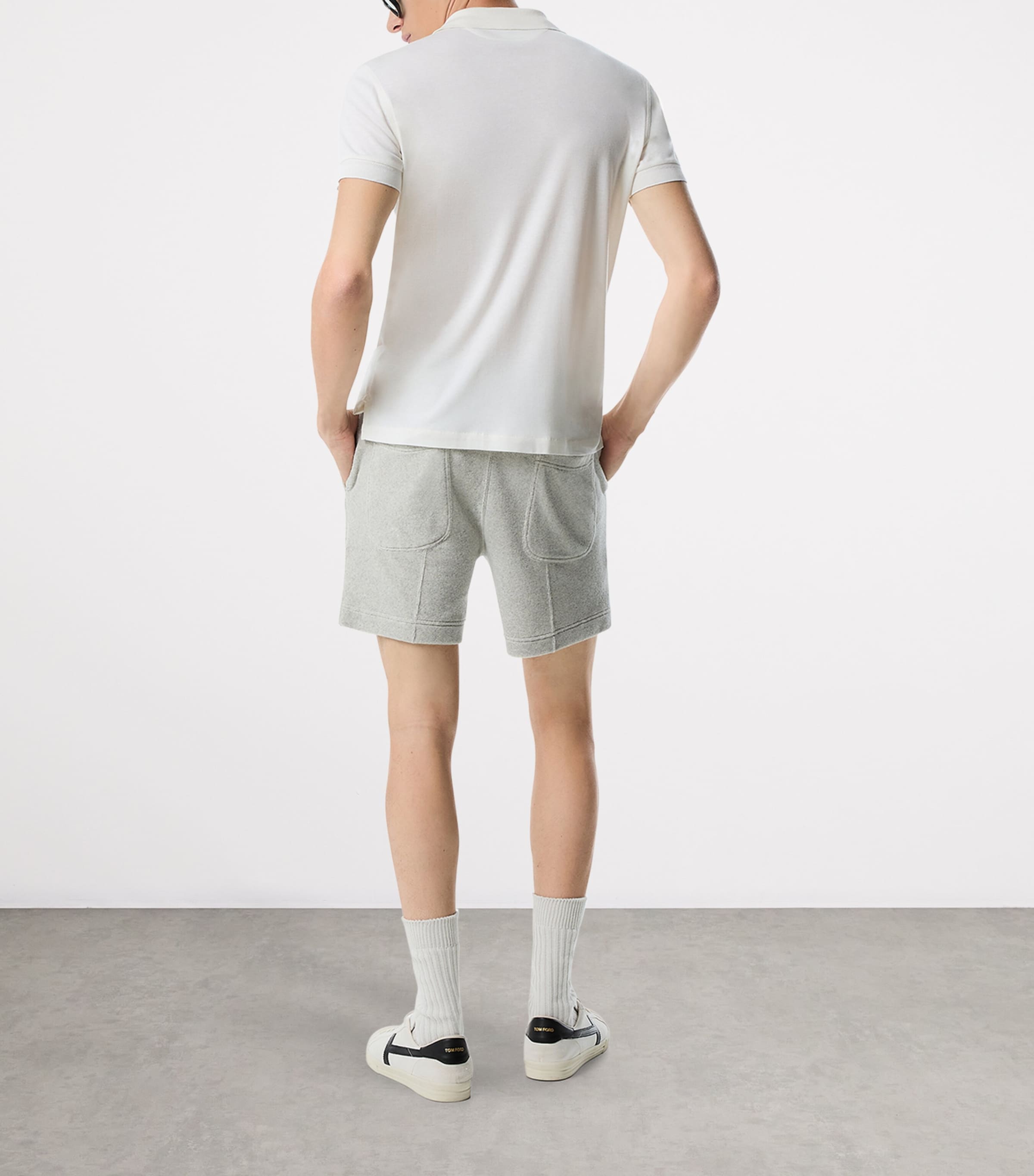 Cotton-Silk-Cashmere Polo Shirt AW003 Image 3