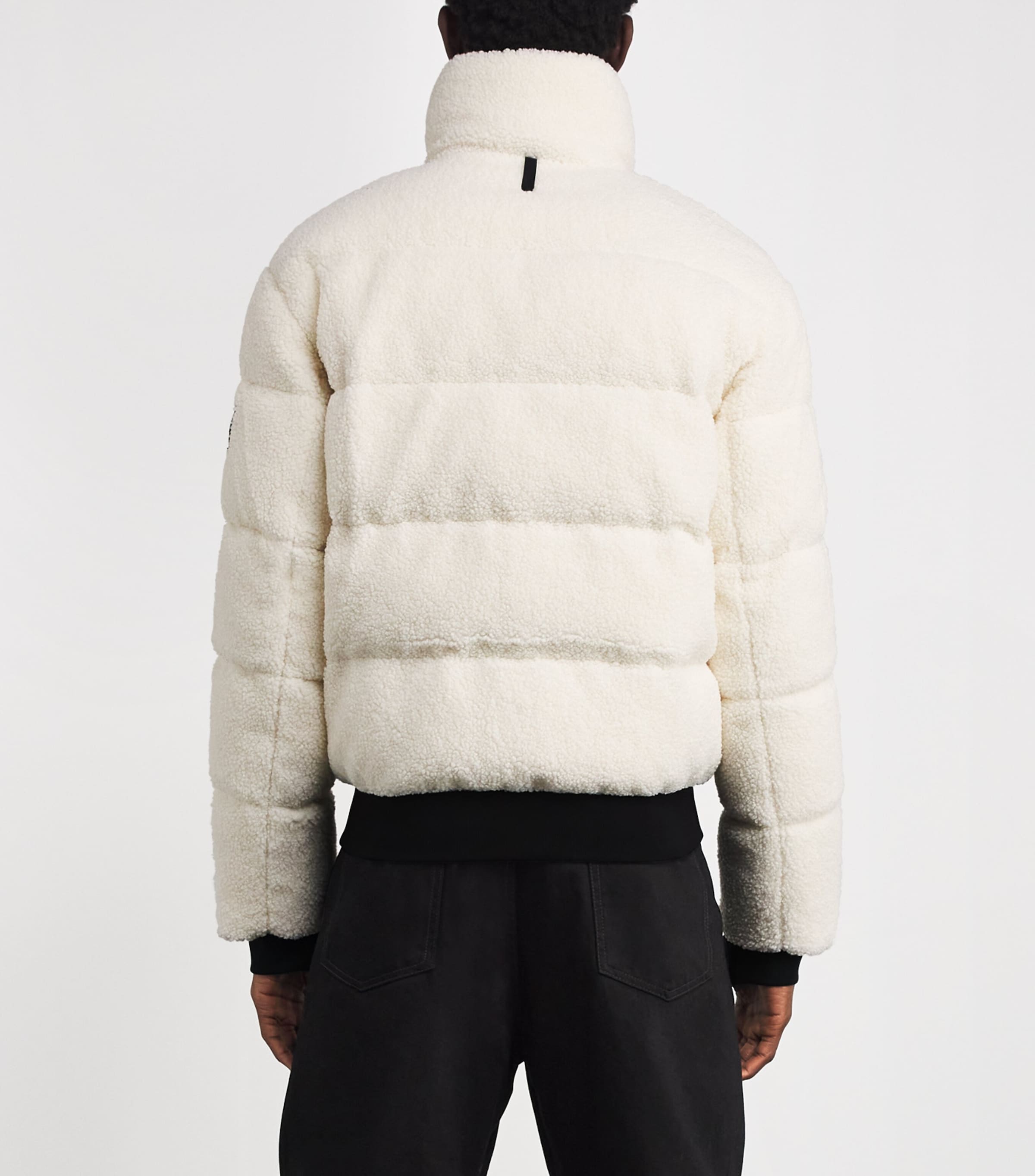 Fleece Shepard Down Teddy Jacket C0253 CREAM Image 4