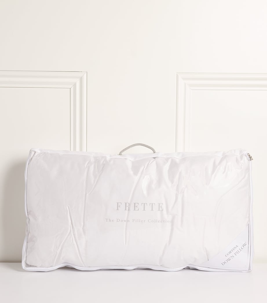 Soft Cortina Down King Pillow (53cm x 94cm) B100 WHITE Image 2