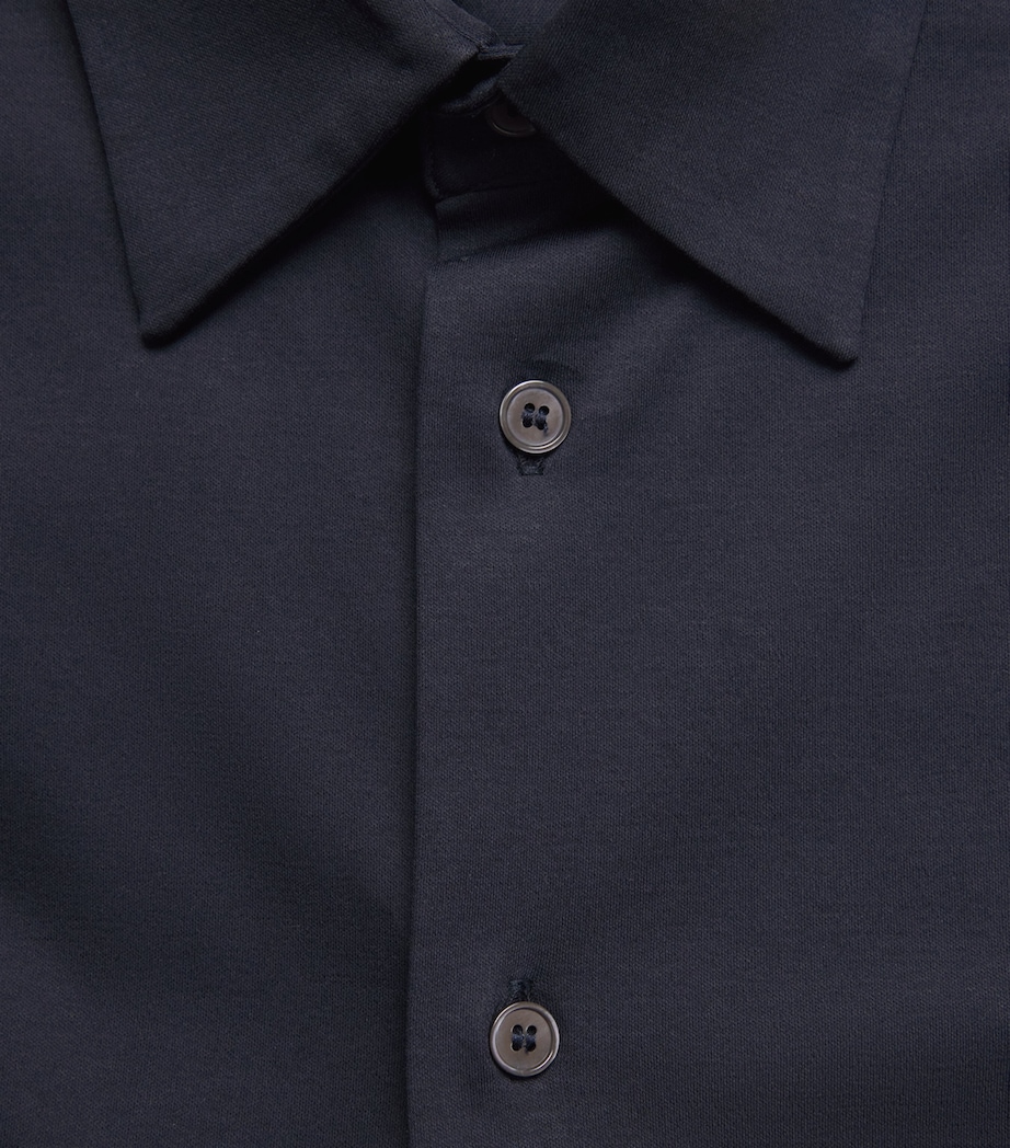 Cotton Shirt BLUE-49 Image 5