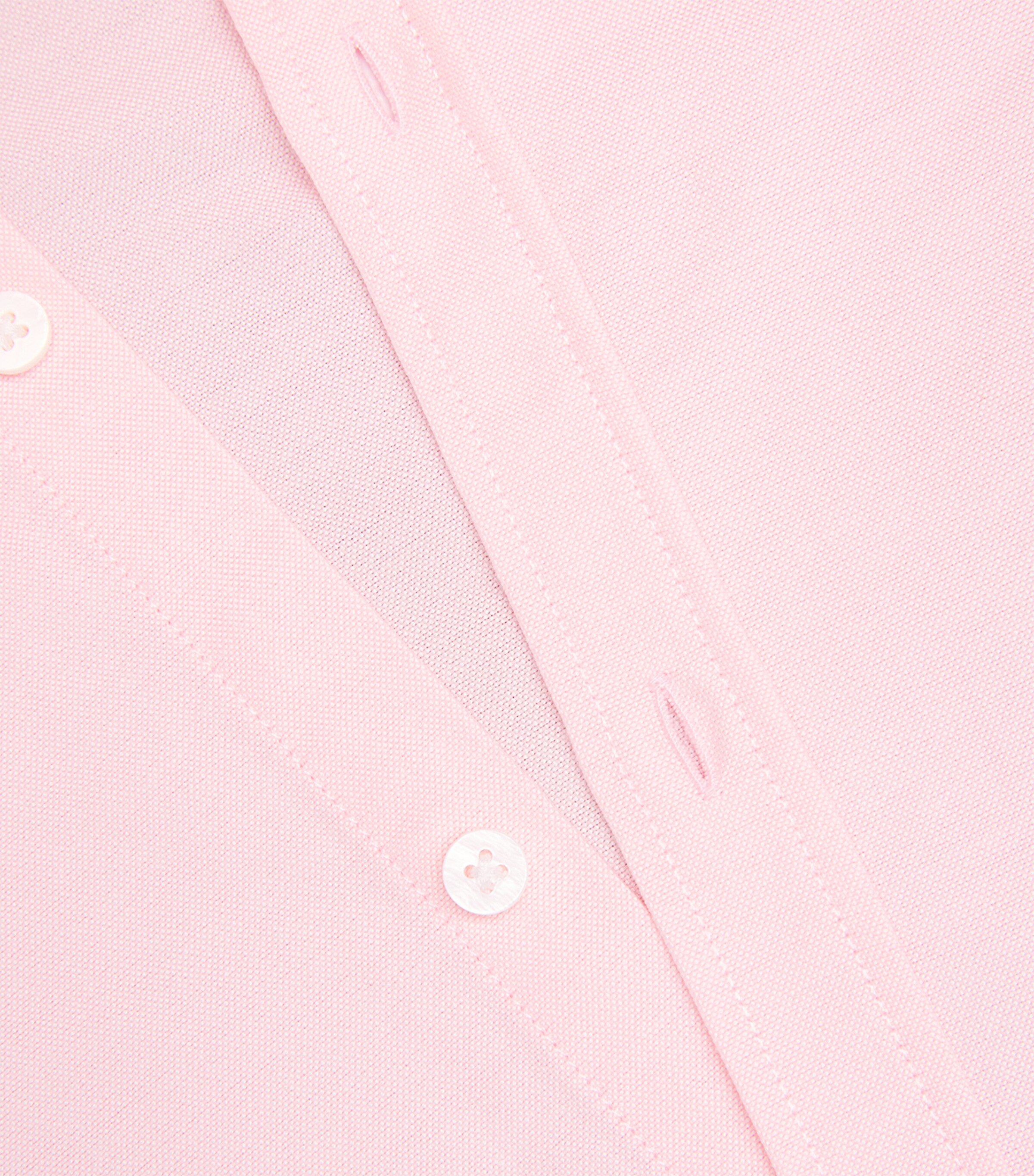 With Nothing Underneath Womens Organic Cotton The Classic Oxford Shirt Rose Pink Image 5