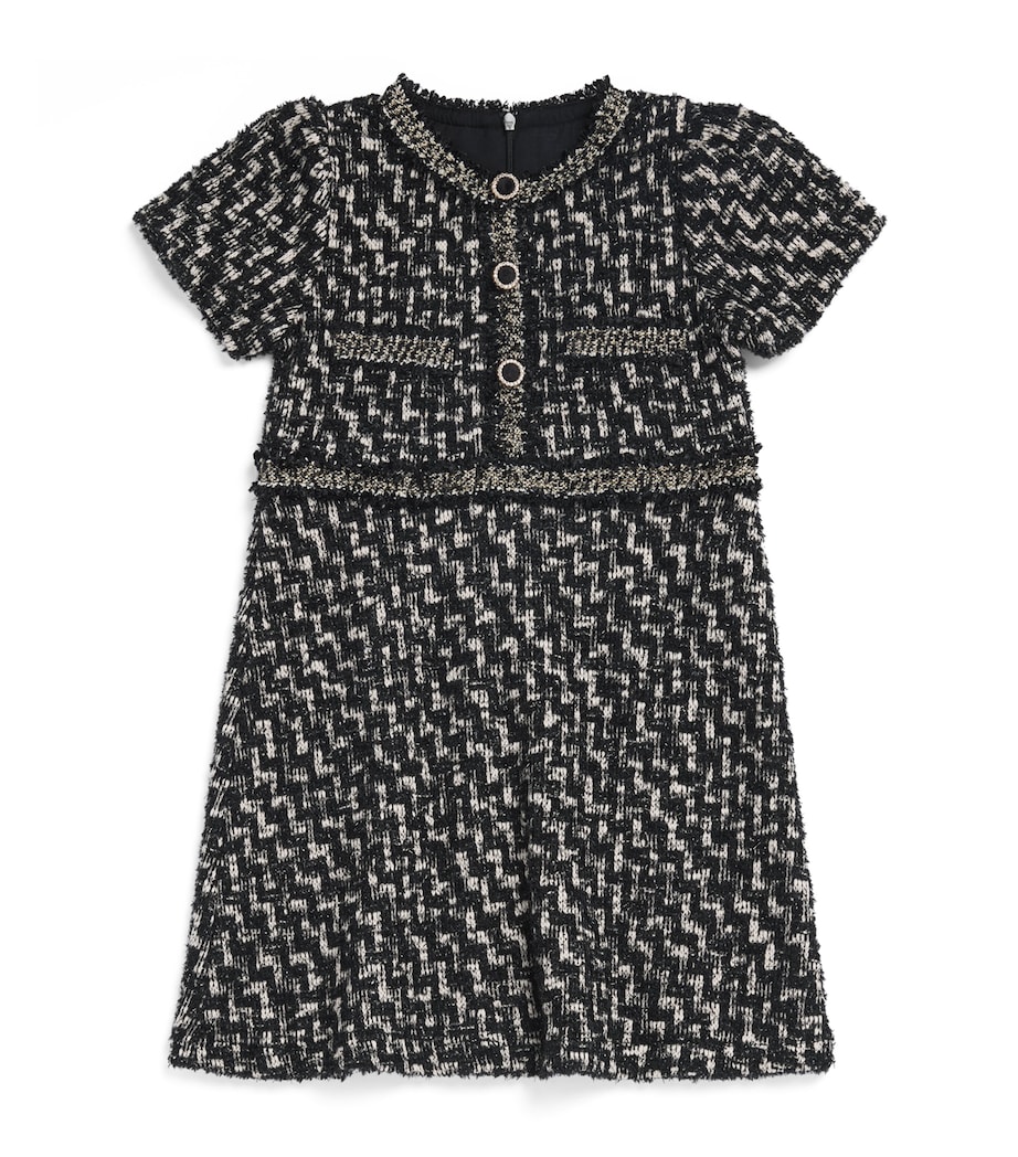 Patachou Metallic Tweed Dress (2-14 Years) Image 1