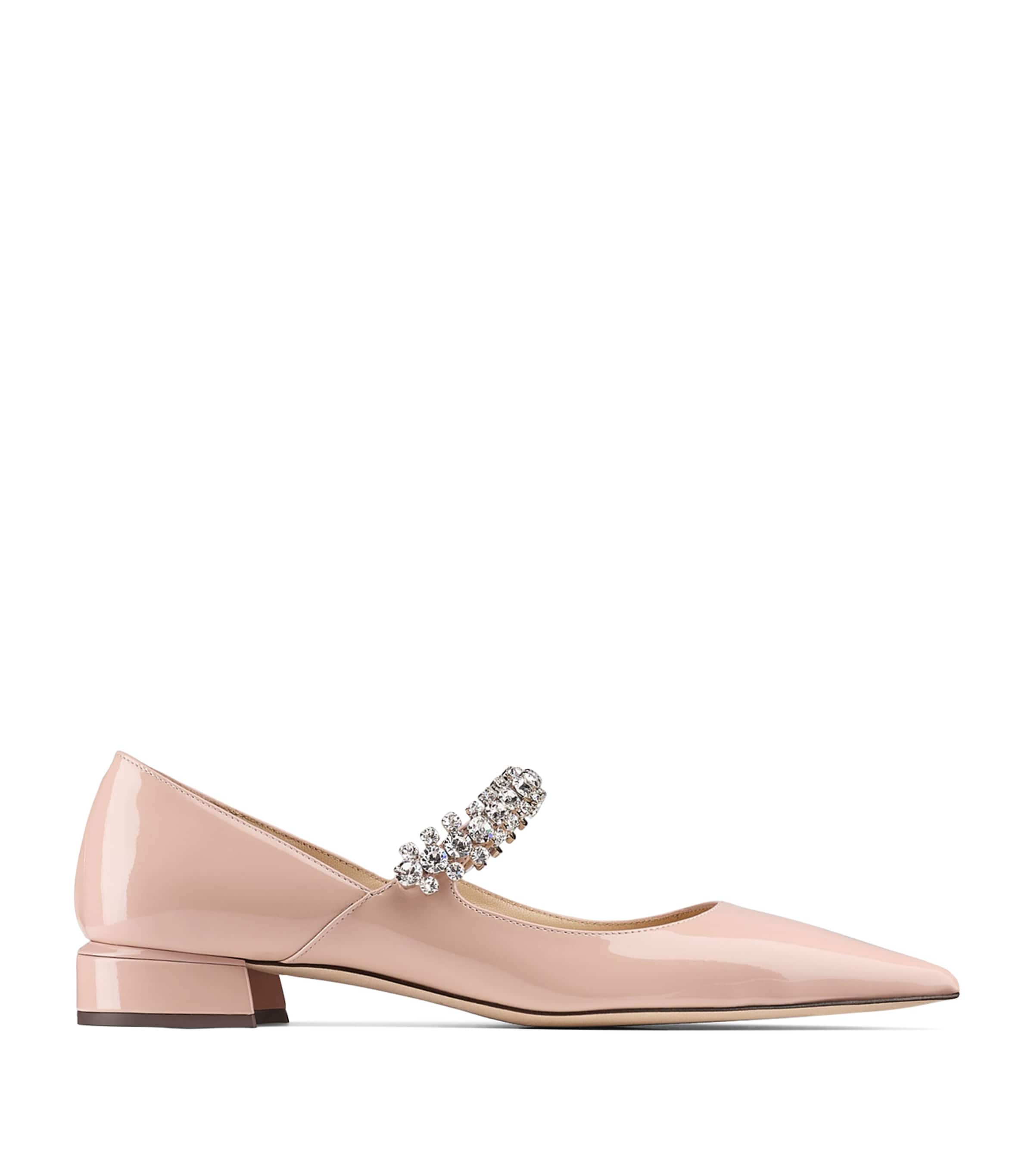 Jimmy Choo Bing Pump Flat In Nude