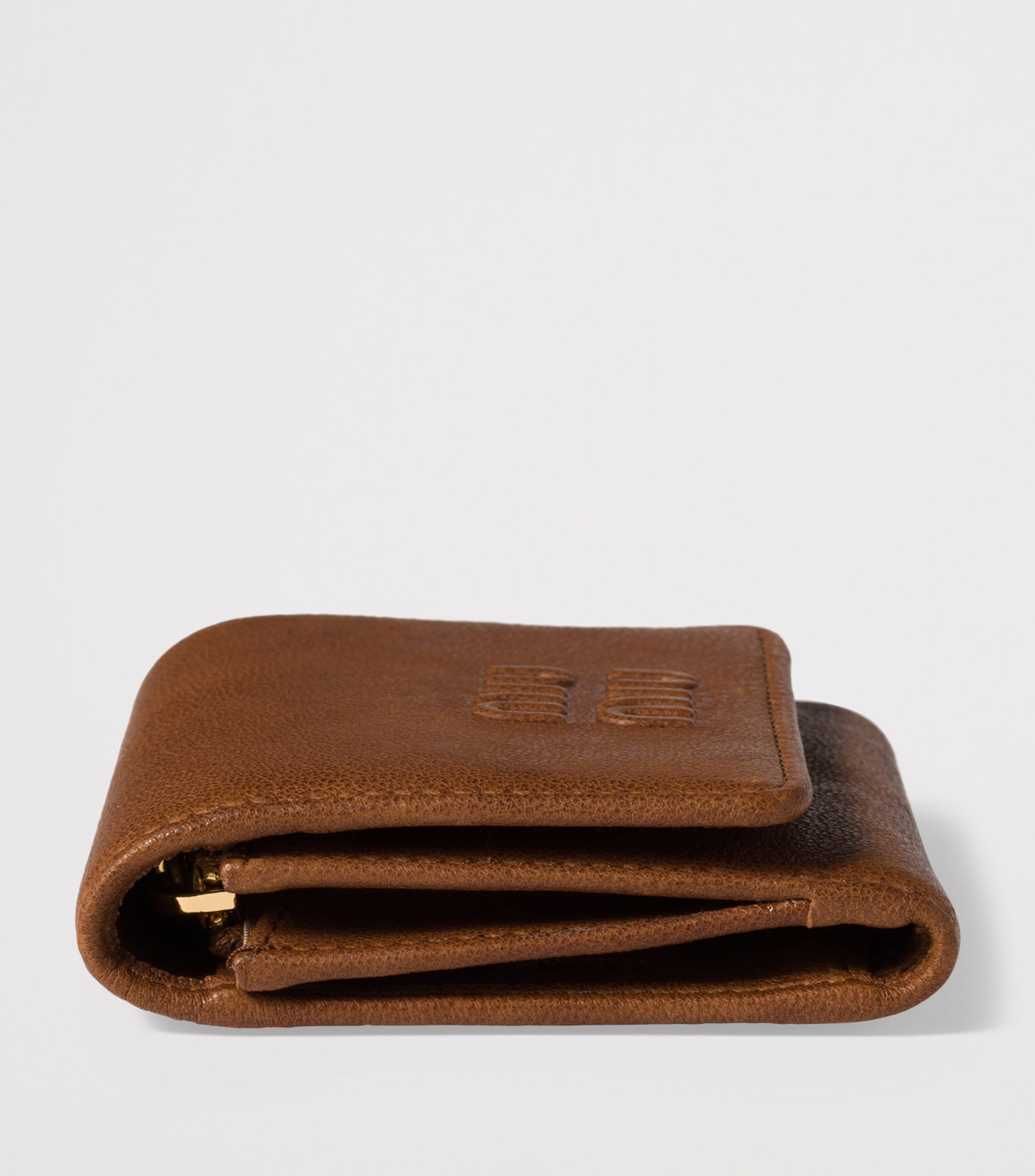 Small Nappa Leather Wallet F0316 Image 4