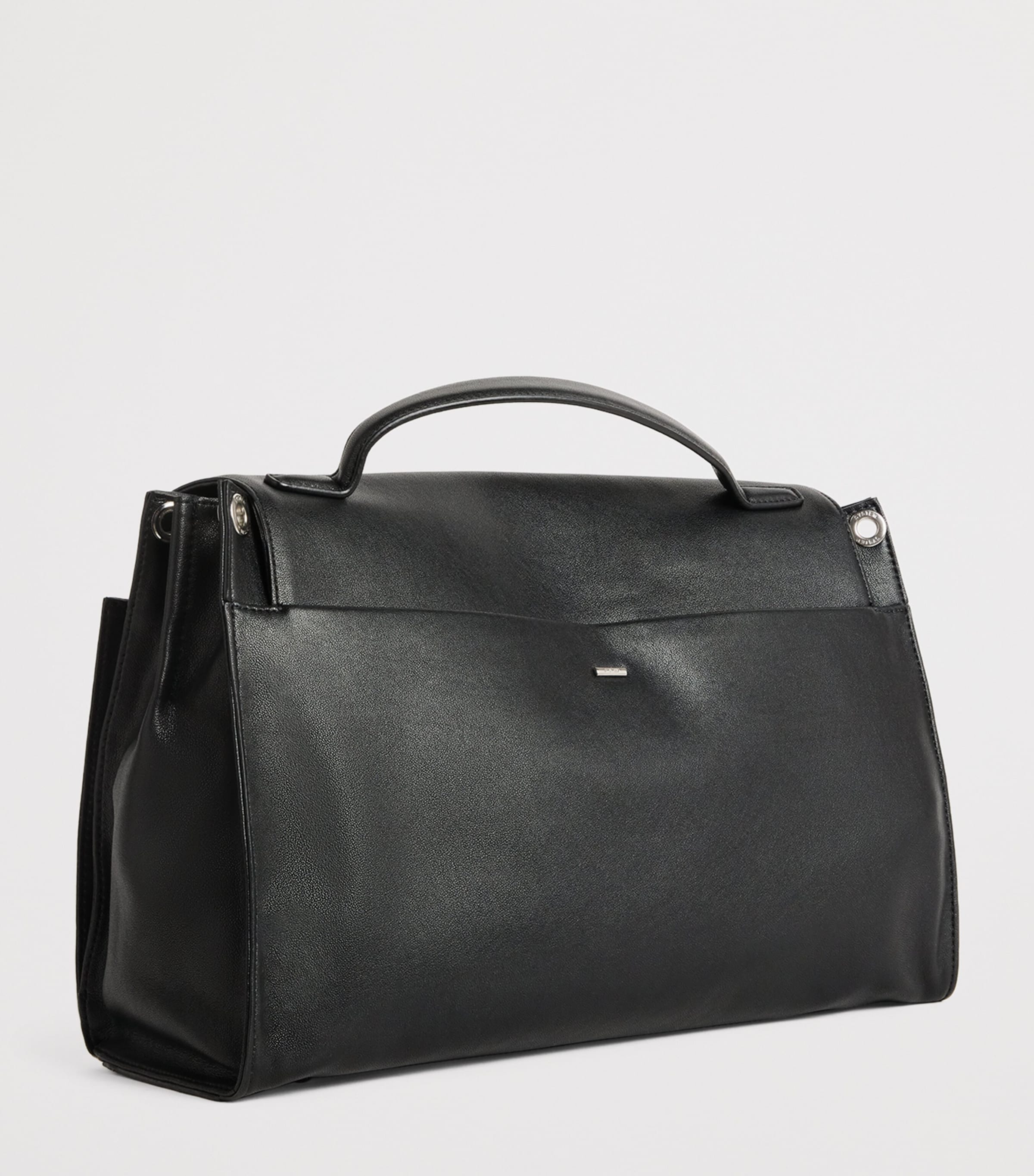 System Leather Cross-Body Bag Black Image 3