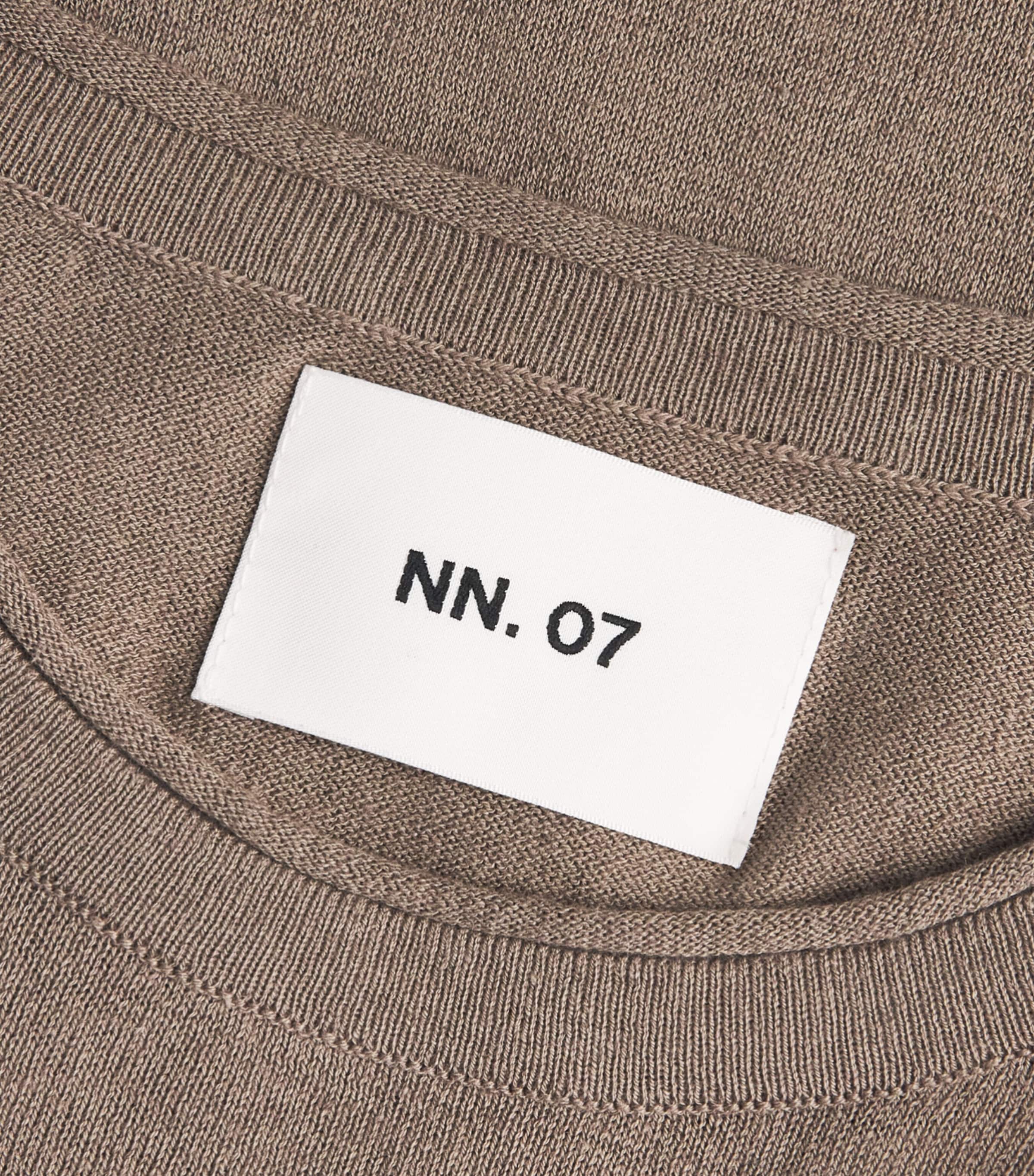 NN.07 Mens Cotton-Linen Ryan T-Shirt Clay Mirage Image 6