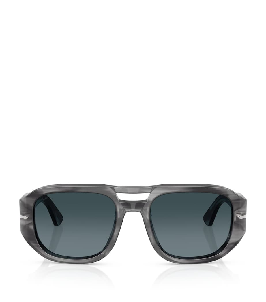 Persol Acetate Vincent Pilot Sunglasses Image 1