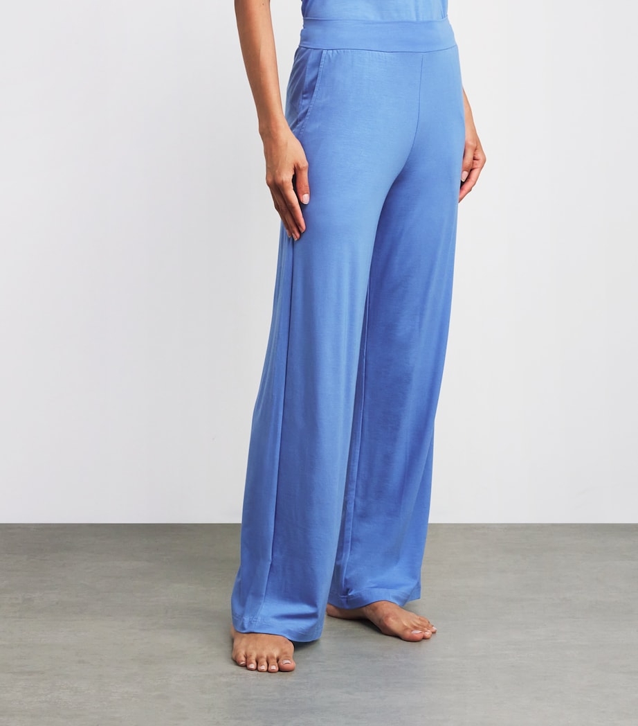 Micro Pyjama Trousers BLUE Image 3