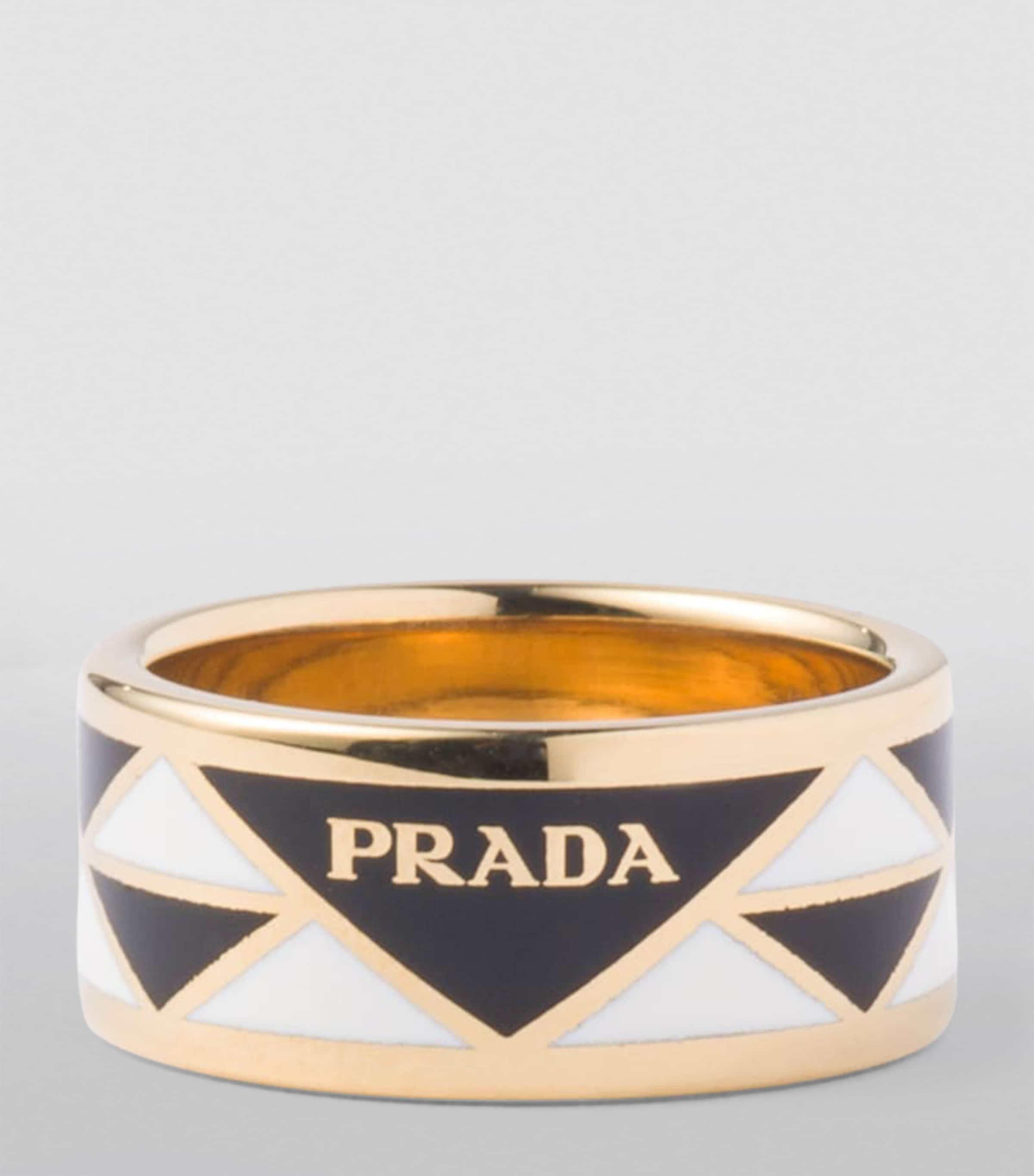 Enamel Triangle Ring F0TTY Image 4