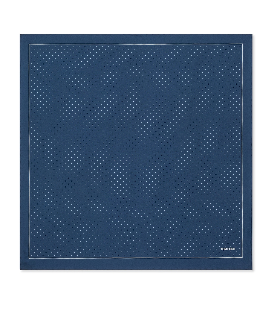 Silk Polka-Dot Pocket Square HB520 Image 1