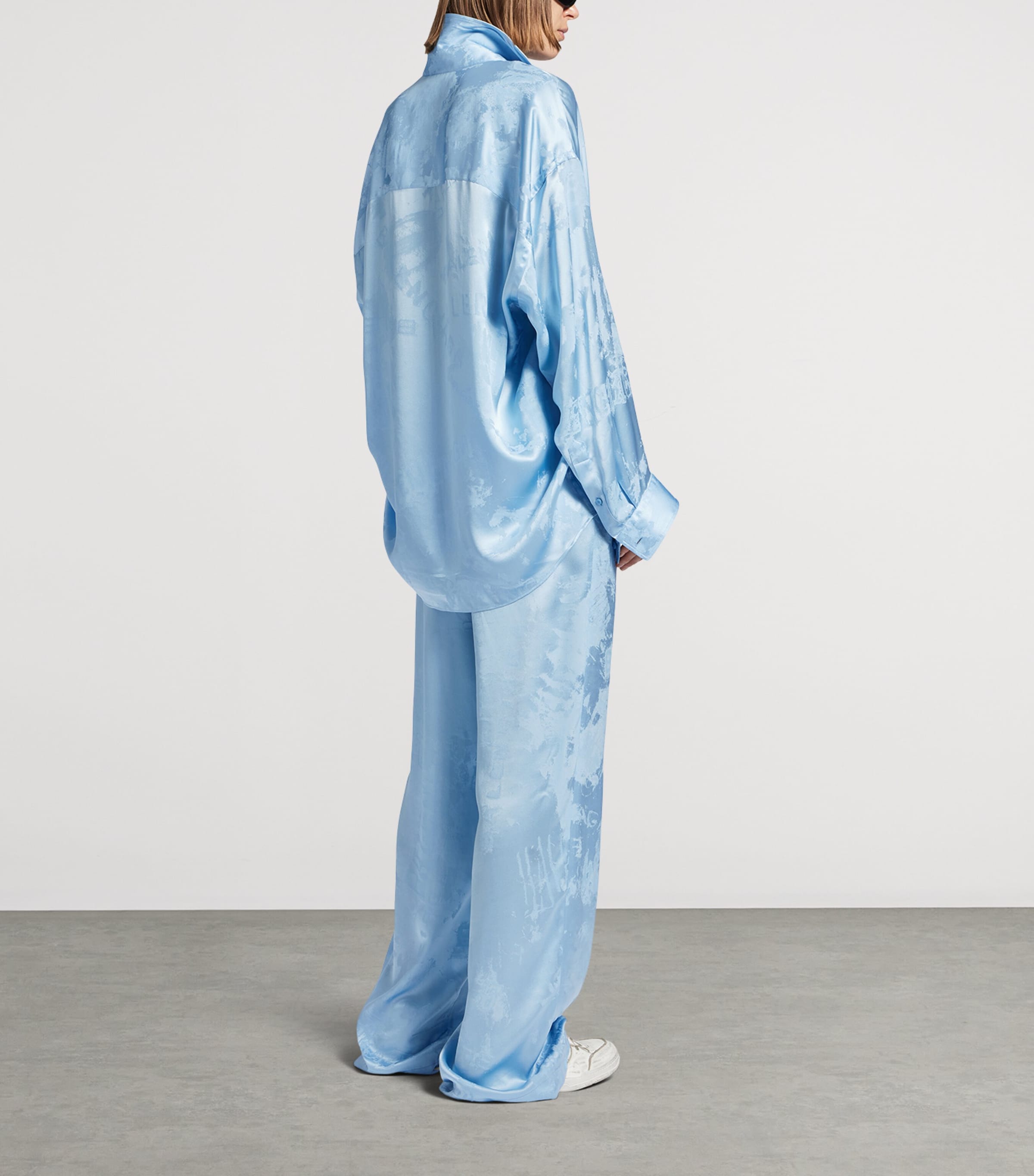 Silk Jacquard Cocoon Shirt 5840 Image 3