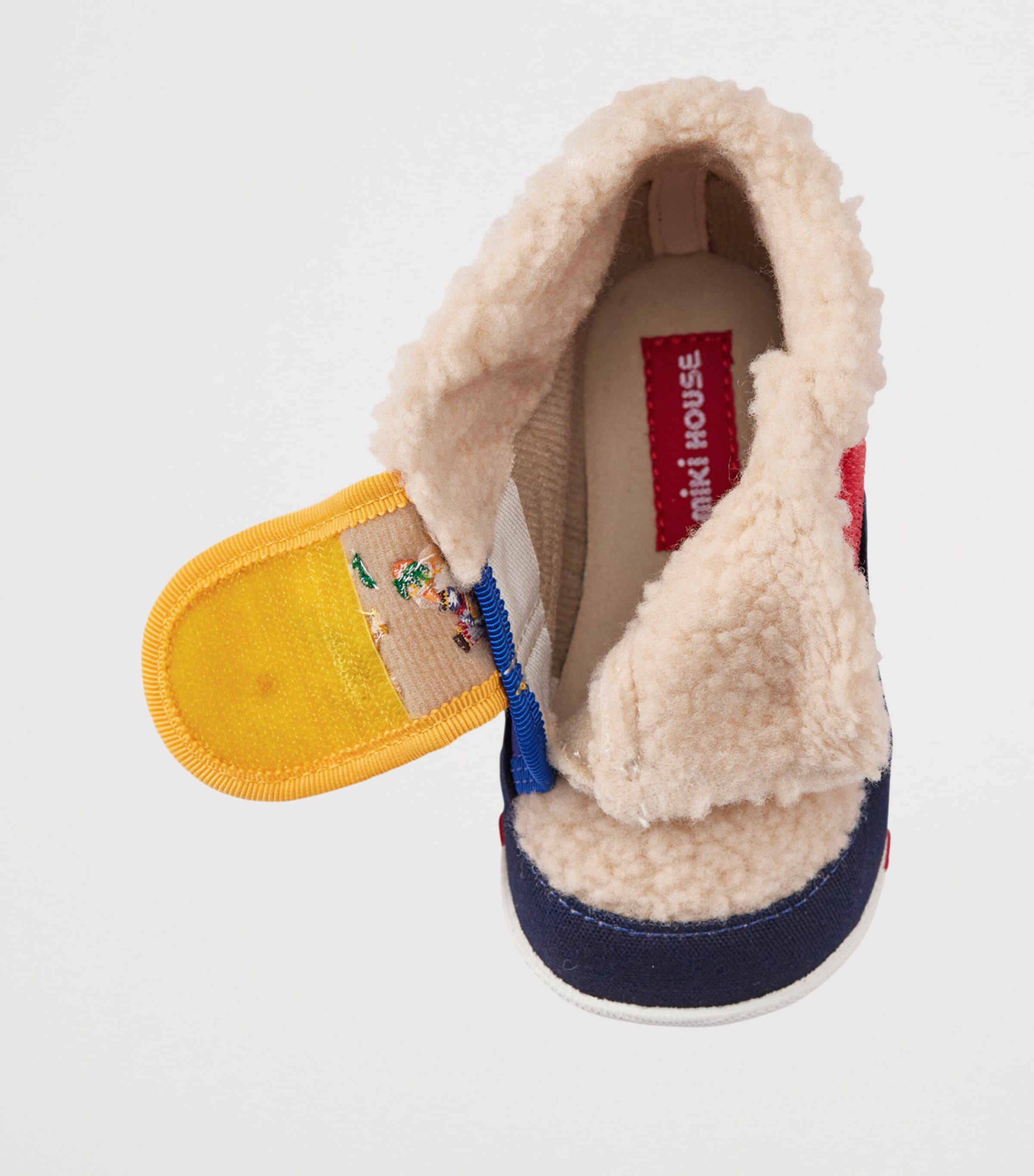 Miki House Embroidered Velcro Sneakers Image 5