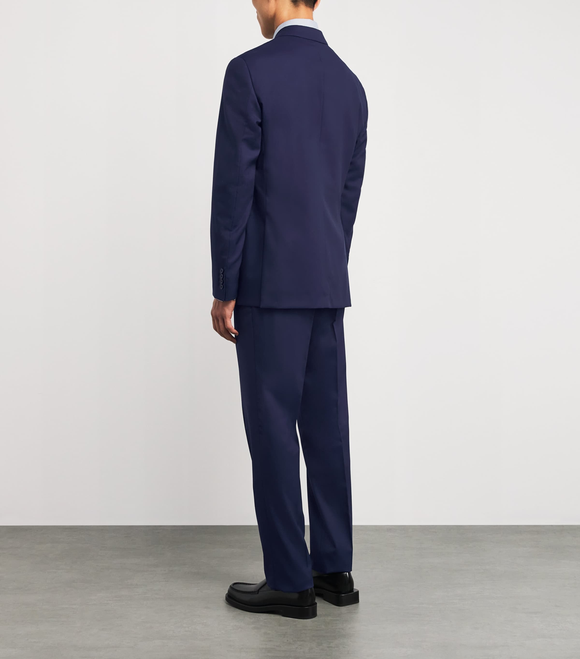 Wool Vicenza 2-Piece Suit 07BLUE Image 4