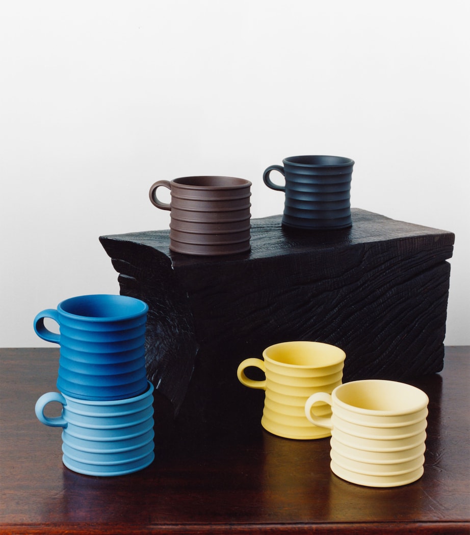 Set of 2 x JW Anderson Mugs (250ml) BLUE Image 2