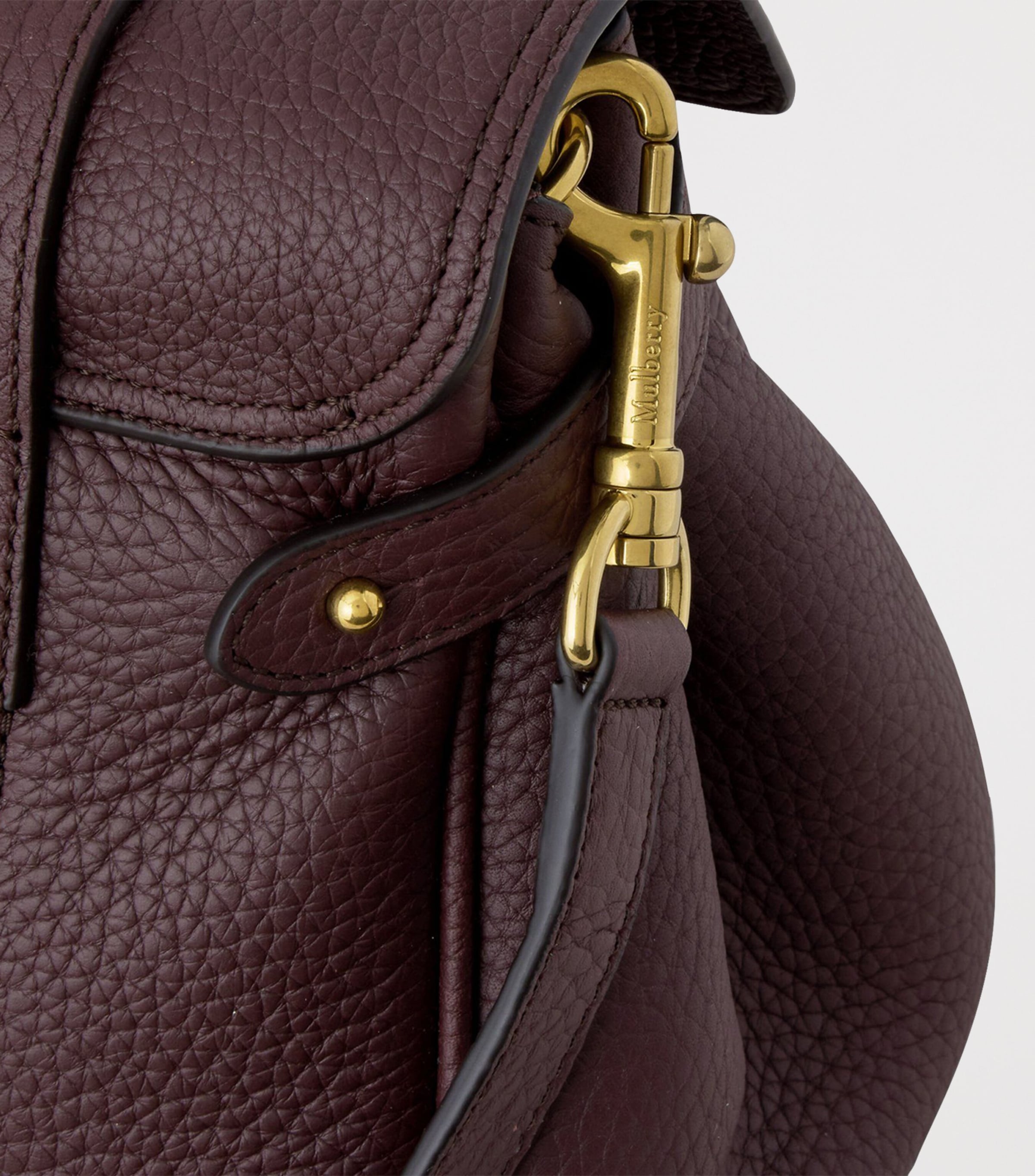 Mulberry Burgundy Leather Alexa Cross-Body Bag | Harrods JP