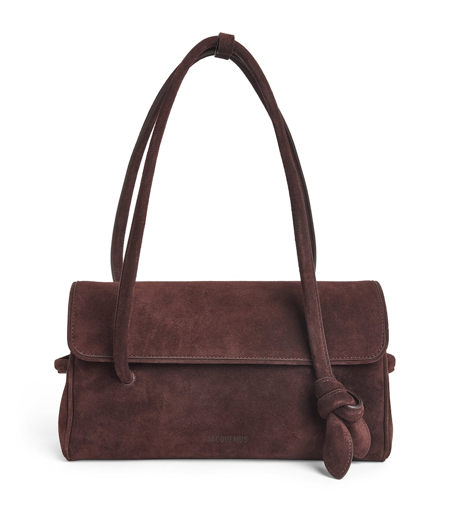 Jacquemus Leather Le Turismo Shoulder Bag Medium Brown Image 1