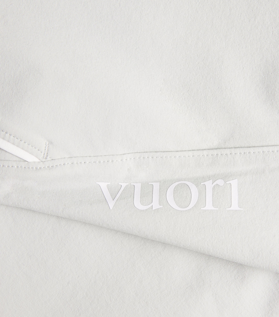 VUORI Mens 7’’ Unlined Crosscourt Shorts Mns Moonstone Image 6