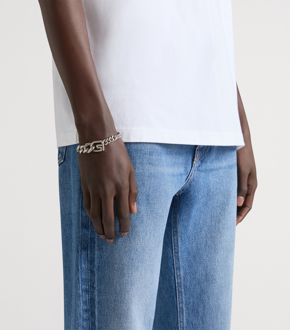 Givenchy Brass Chain G Bracelet Image 2