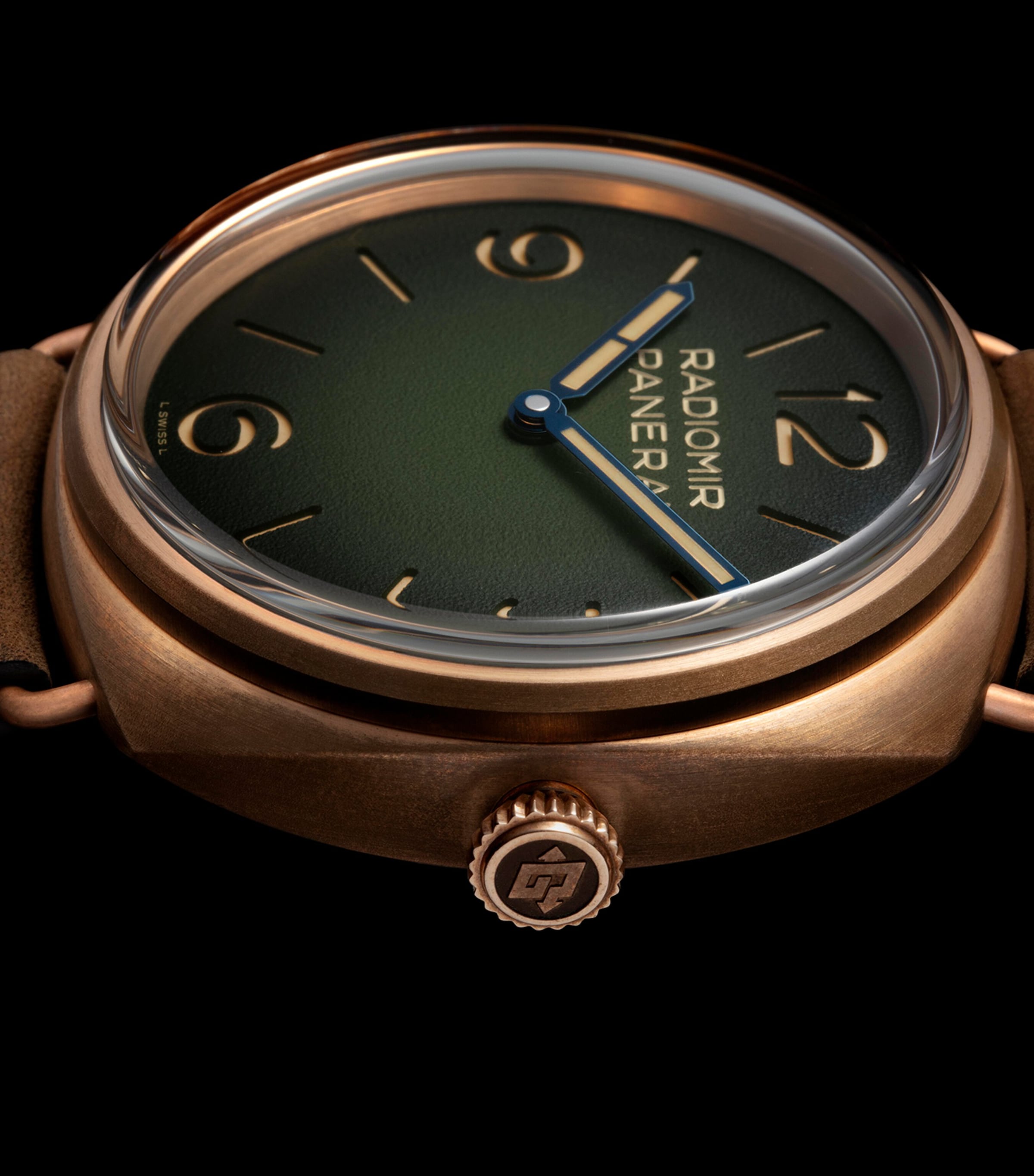 Bronze Radiomir Bronzo Watch 44mm GREEN Image 6