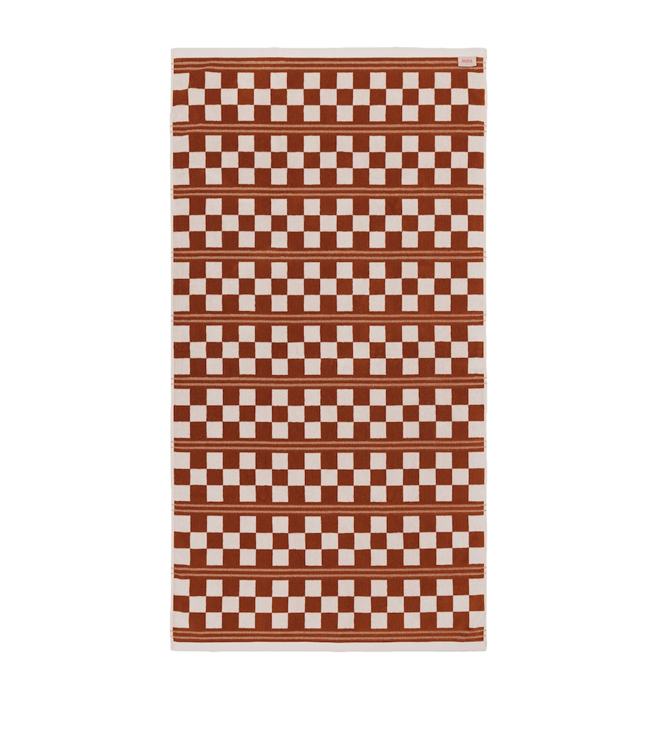 Organic Cotton Busby Pool Towel (90cm x 170cm) FUYU & CHALK Image 3