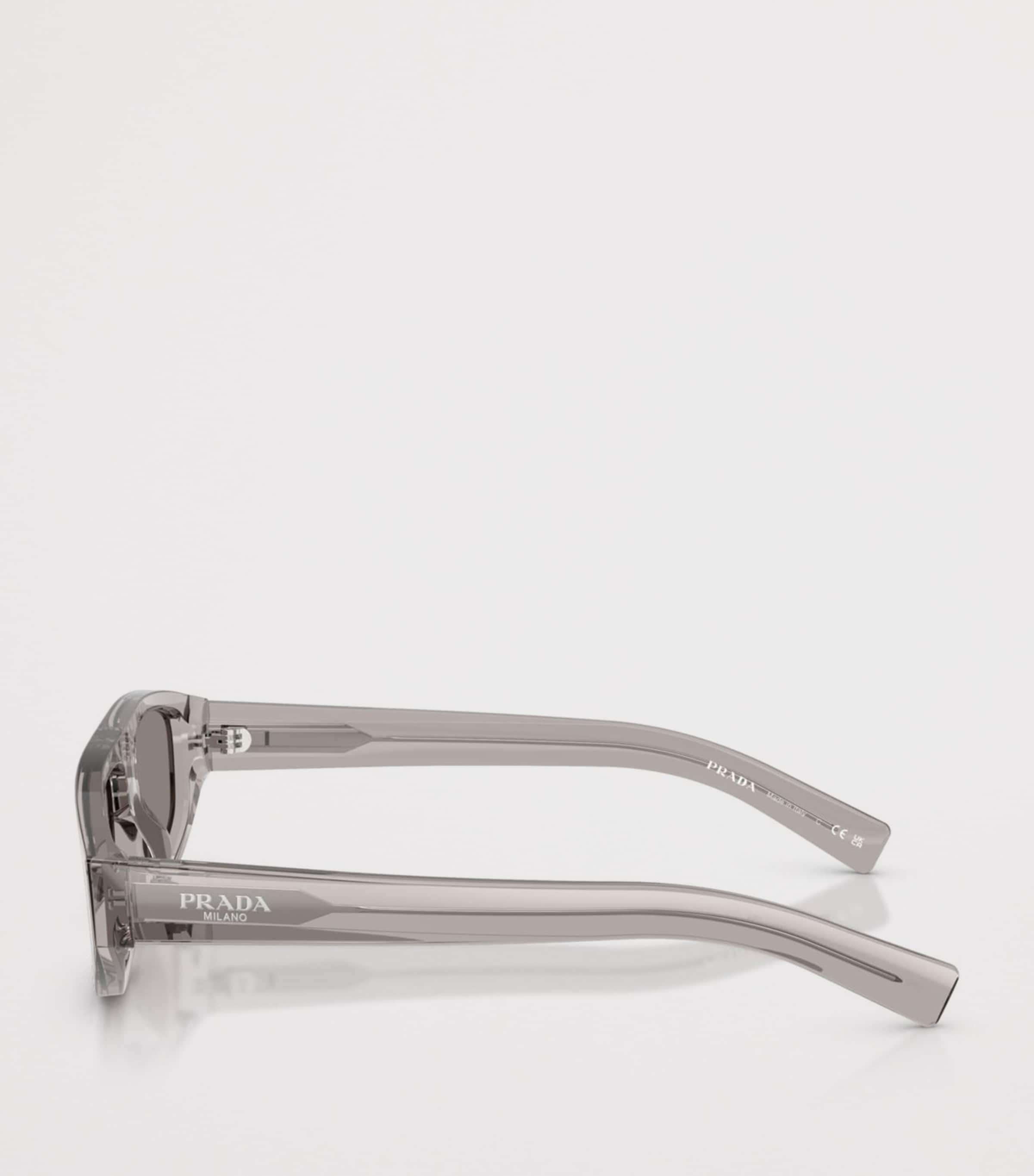 Prada PR C02S  Irregular Sunglasses Grey Image 3