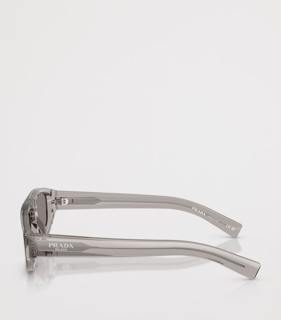 Prada PR C02S Irregular Sunglasses Grey Image 3