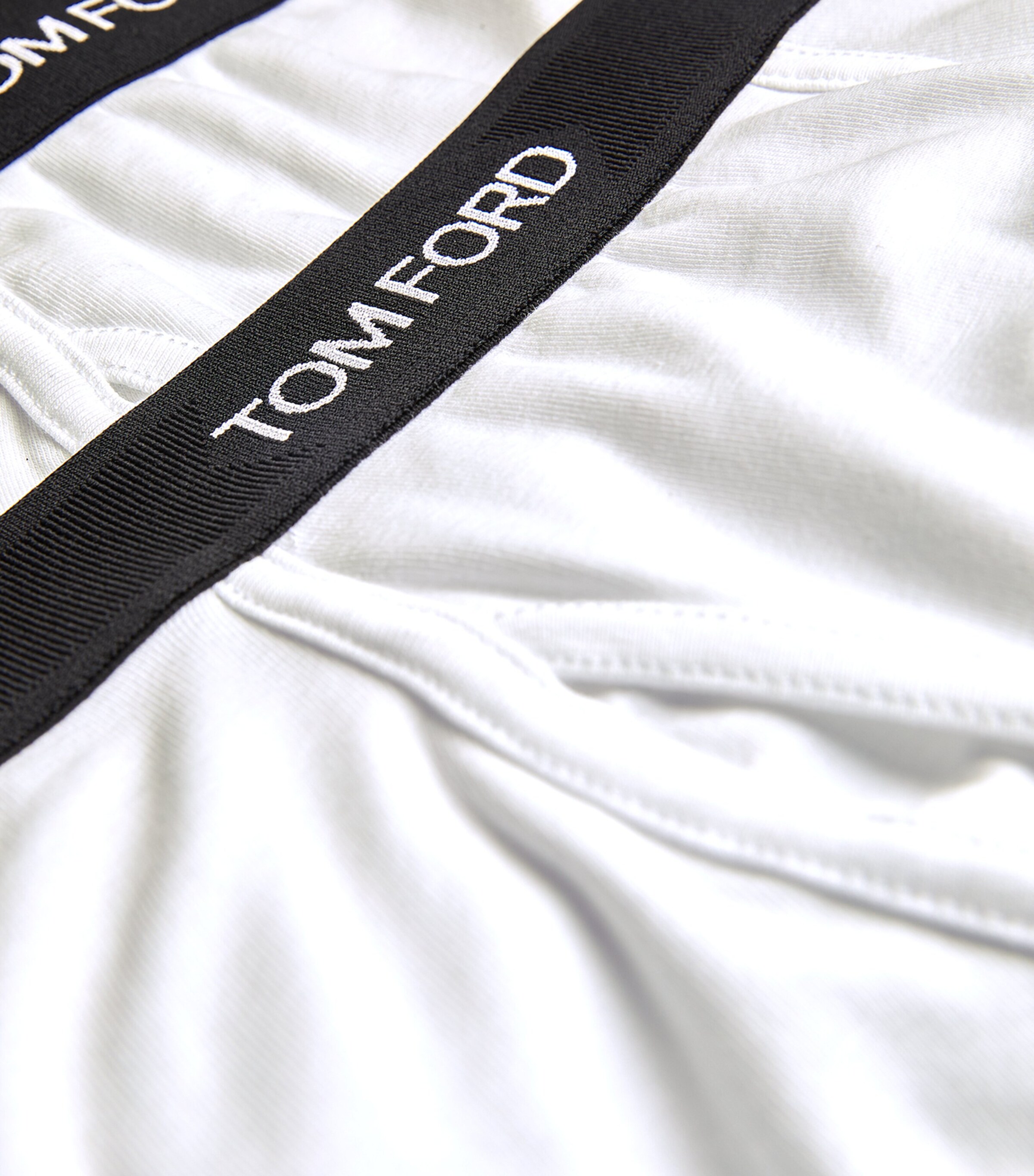 Cotton-Stretch Logo Trunks (Pack of 2) 100 WHITE Image 11