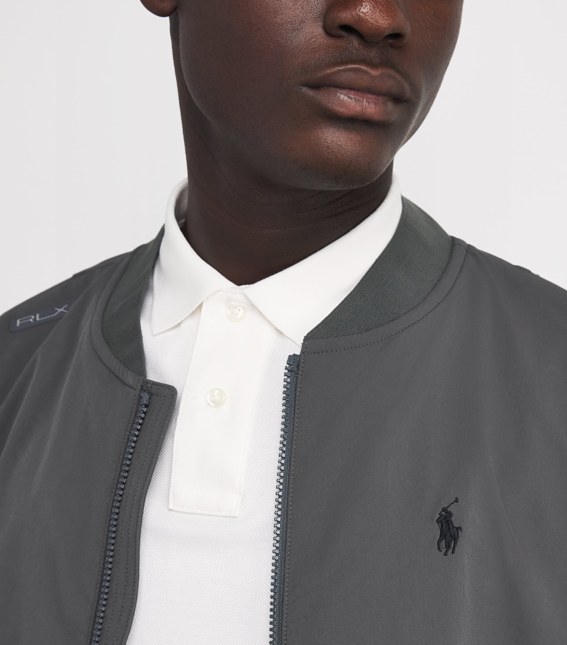 Performance Bomber Jacket CHARCOAL GREY Image 6
